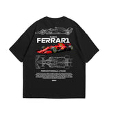 Camiseta Oversized Ferrari Scuderia F1