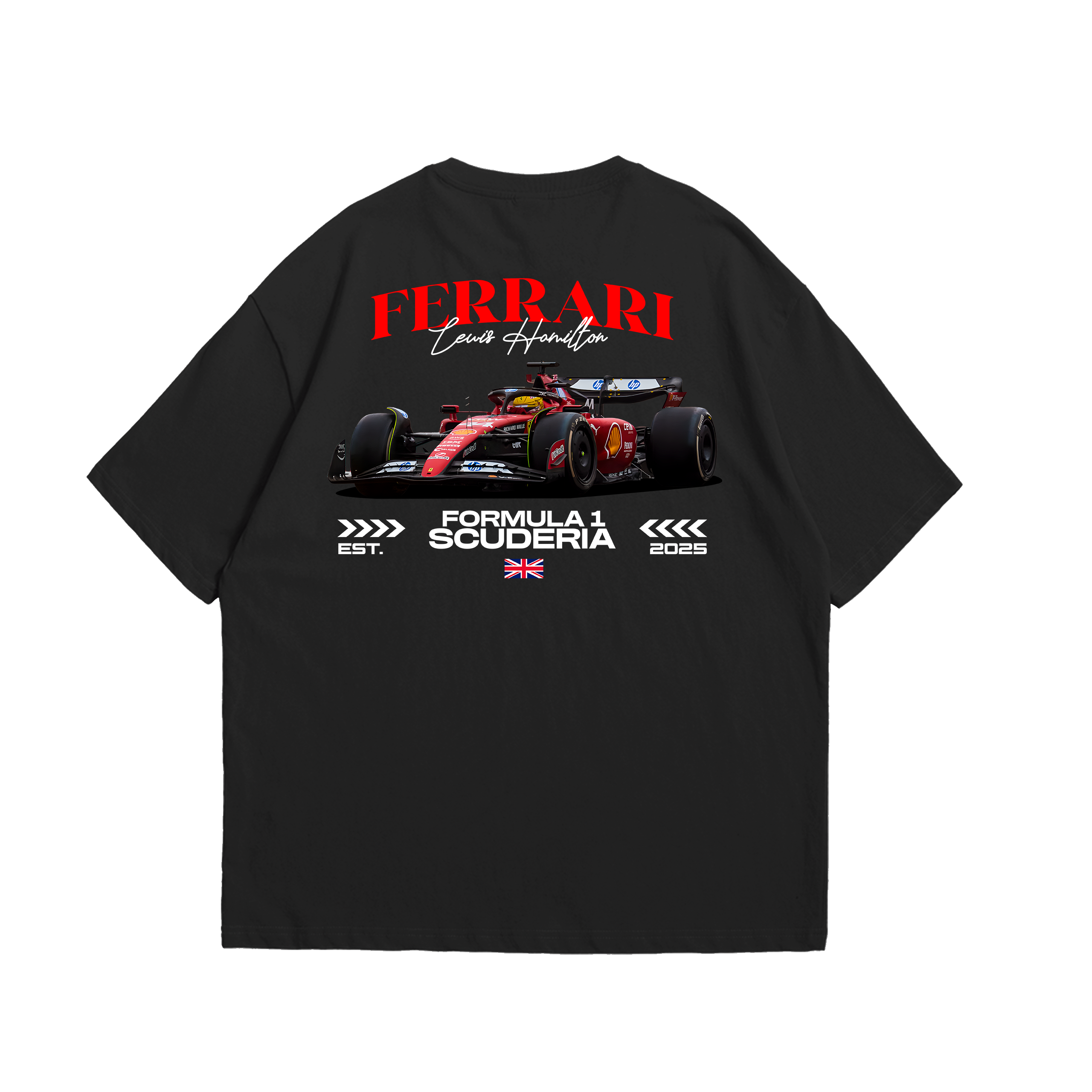 Camiseta Oversized Lewis Hamilton