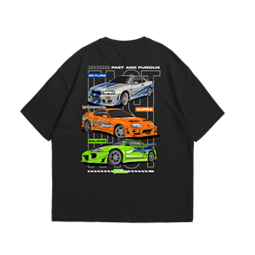 Camiseta Oversized Velozes e Furiosos