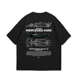 Camiseta Oversized Mercedes W11 EQ F1