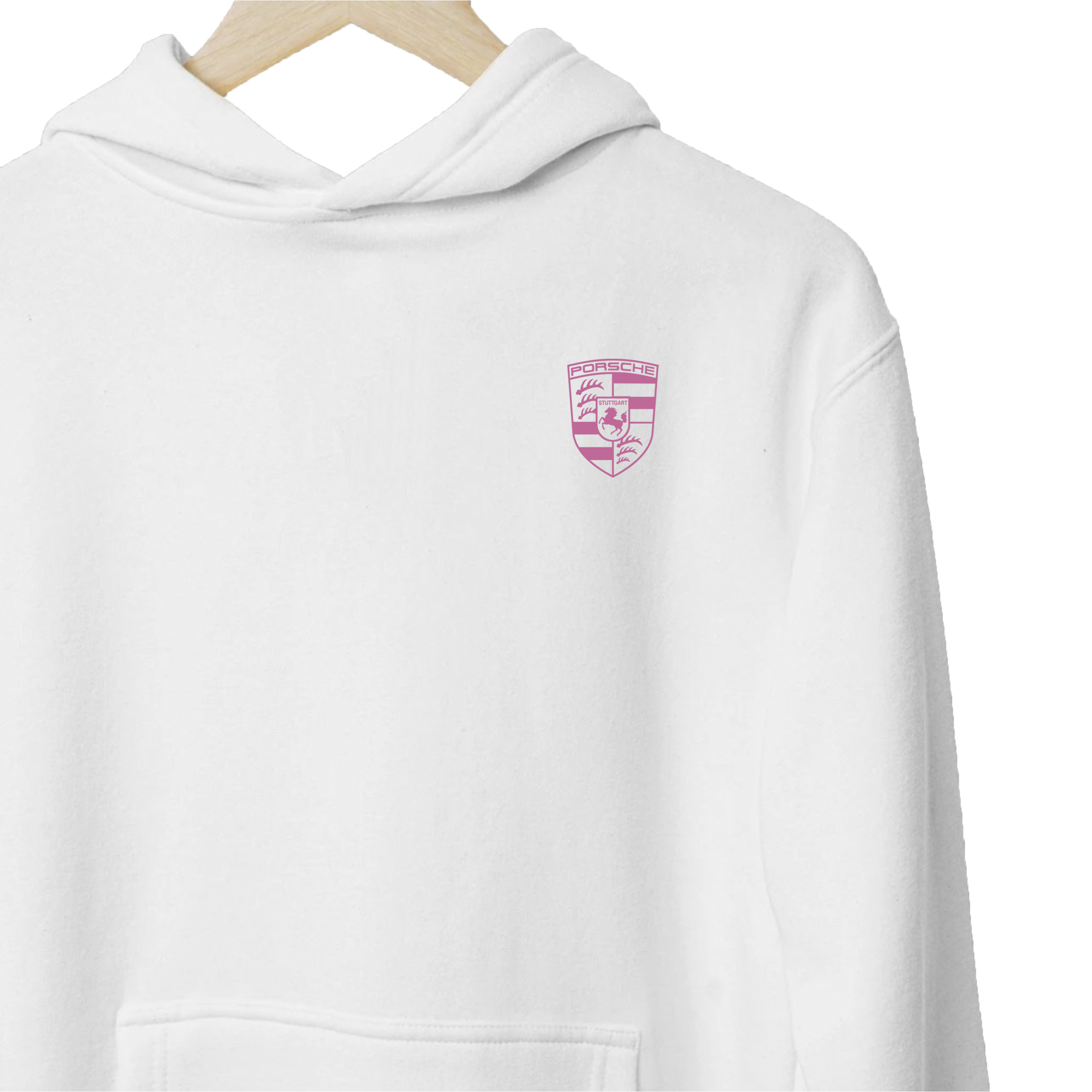 Moletom Porsche Green e Porsche Pink Sttugart
