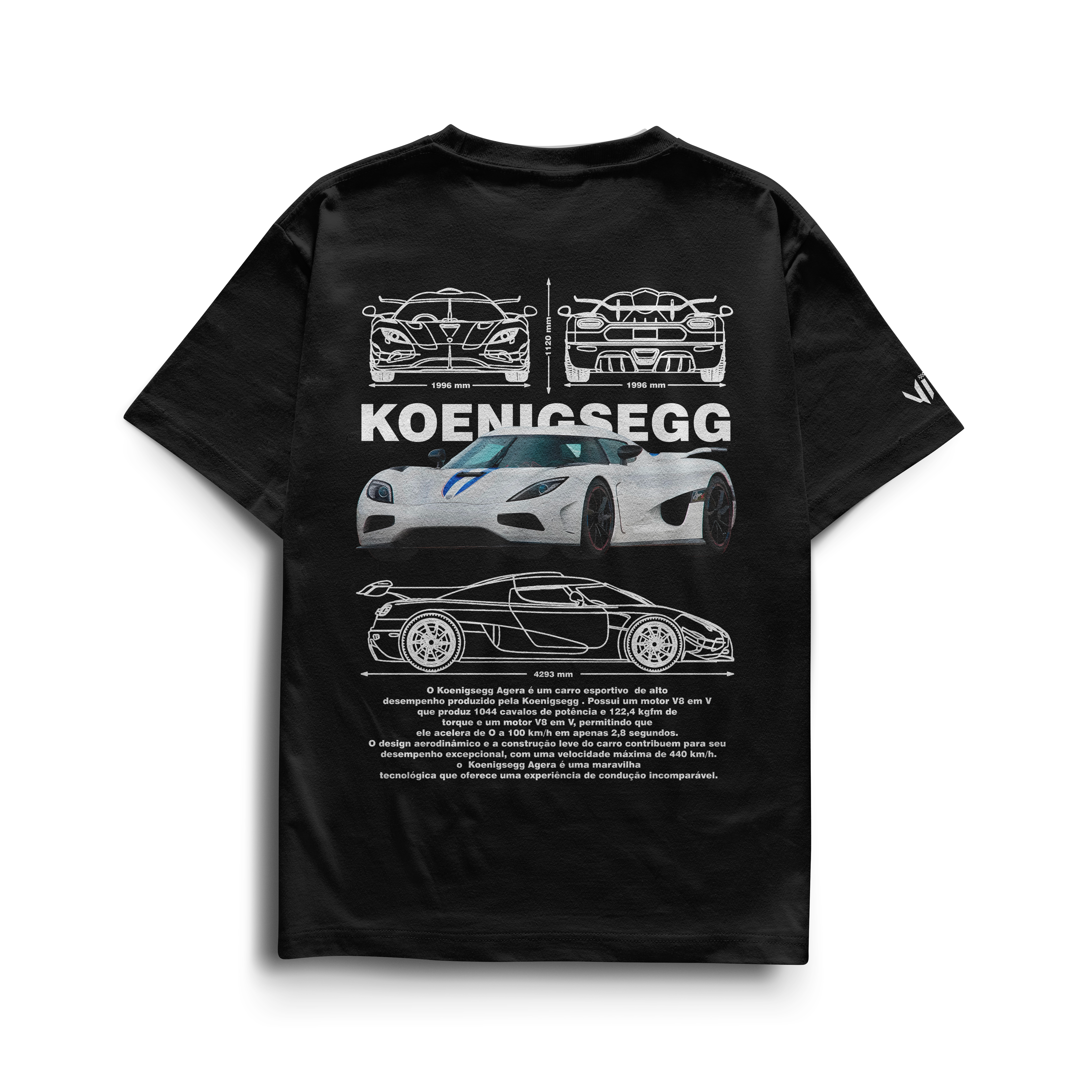Camiseta Koenigsegg