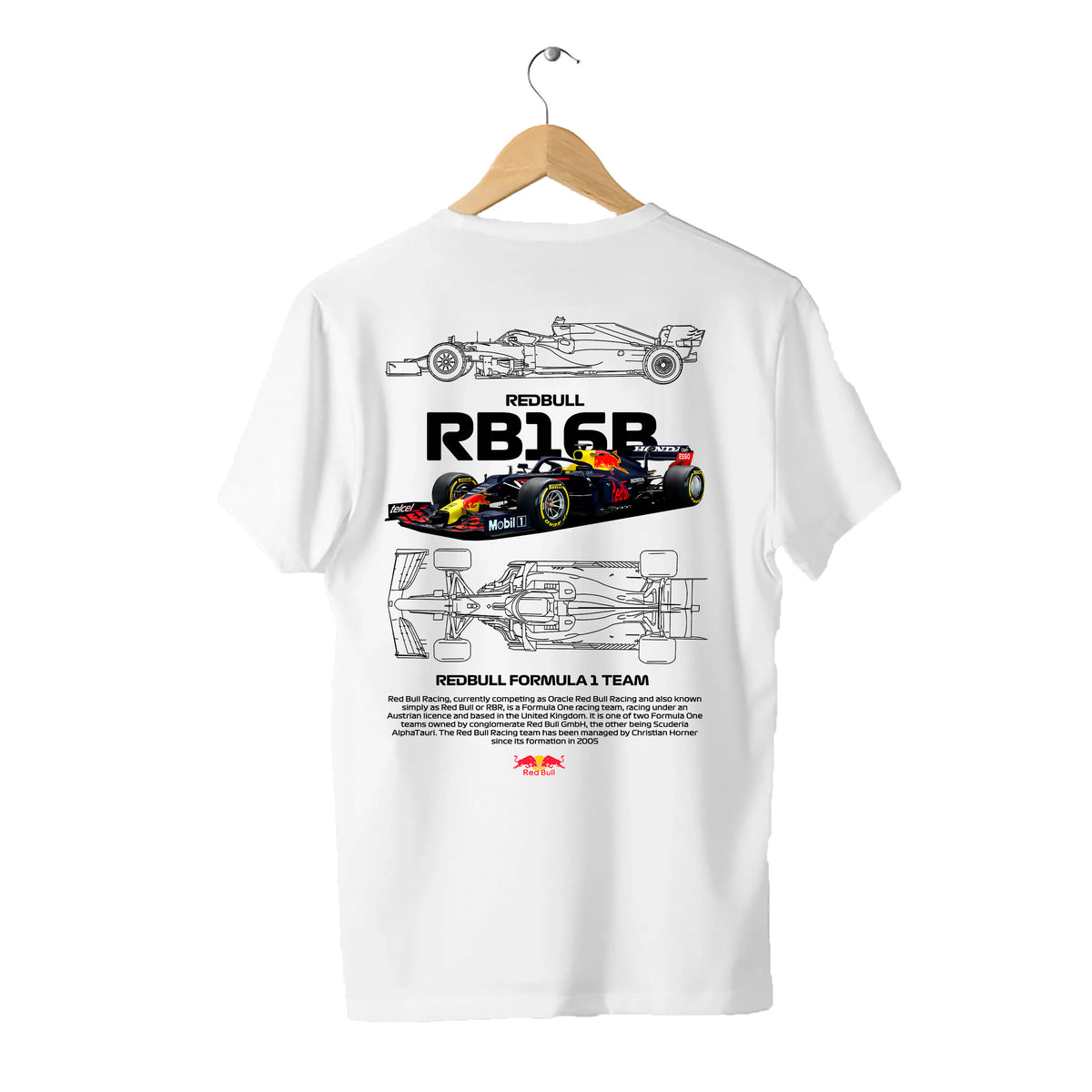 Camiseta RedBull RB16B F1