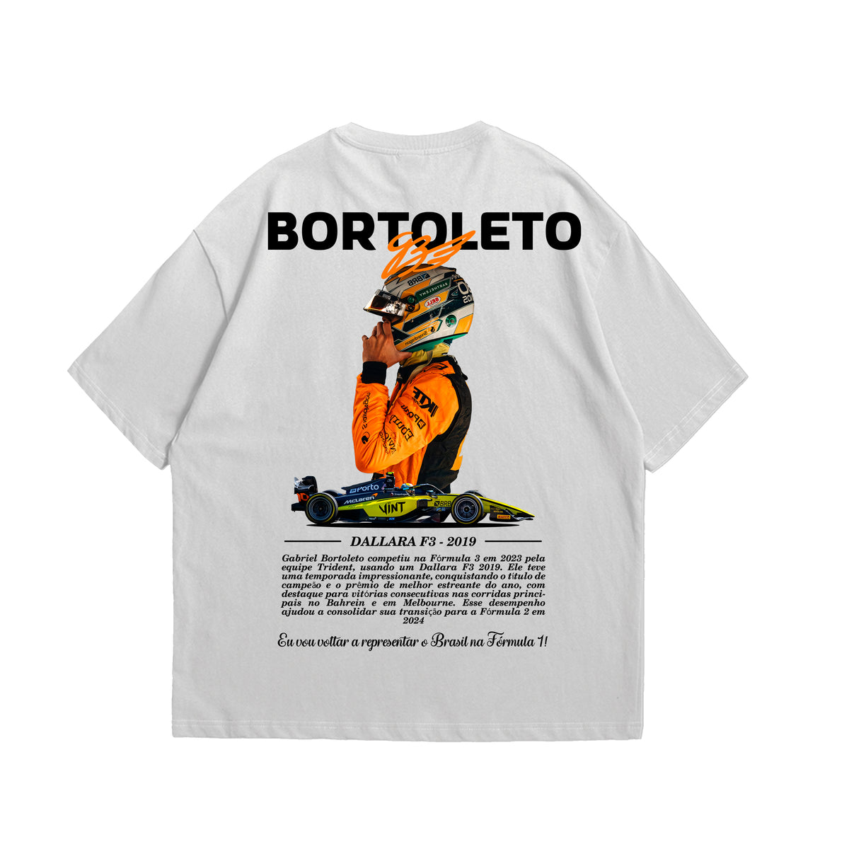 Camiseta Oversized Gabriel Bortoleto