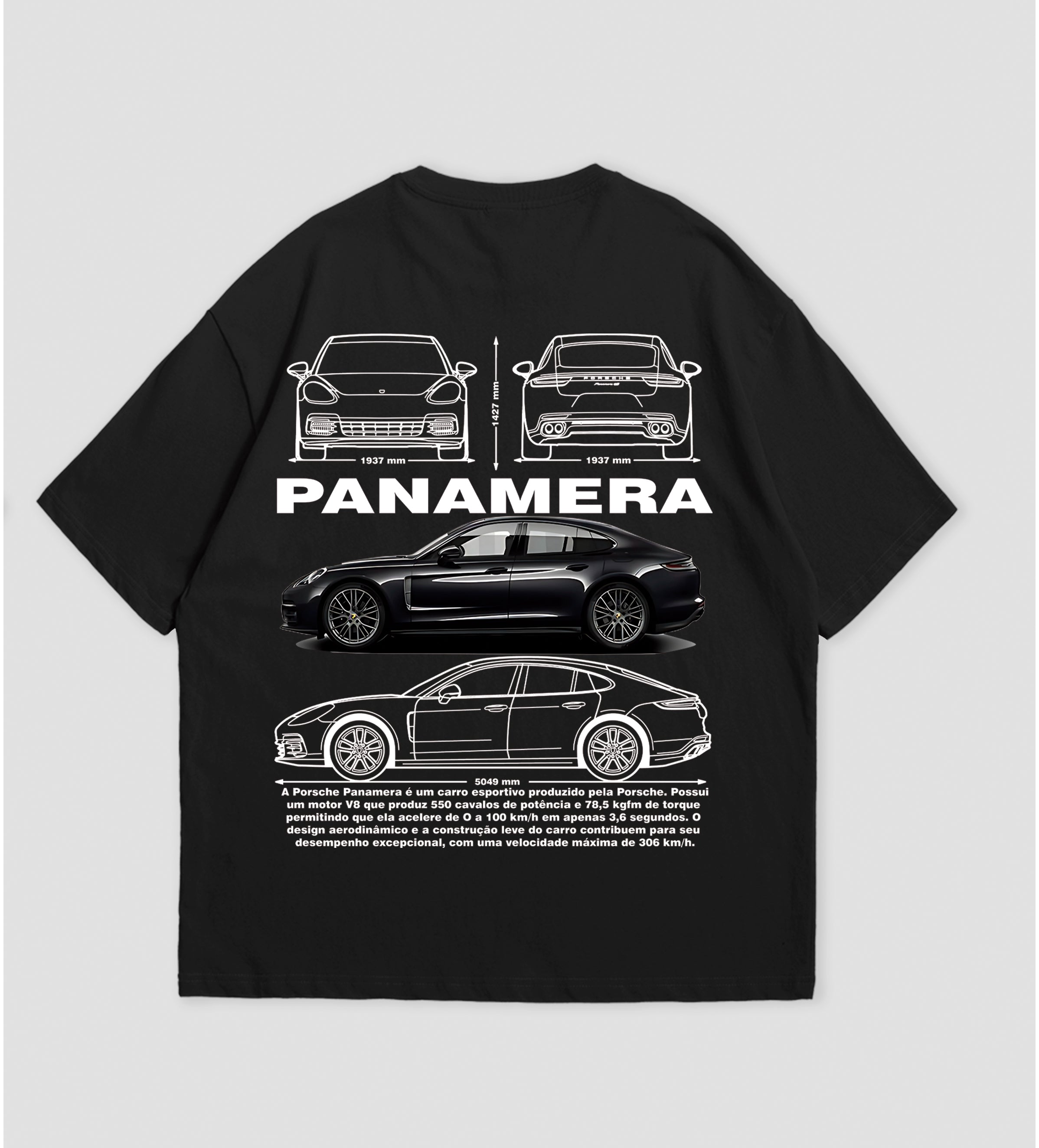 Camiseta Oversized Porsche Panamera