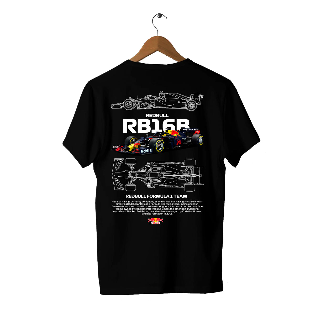 Camiseta RedBull RB16B F1