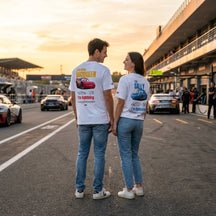 Camiseta Mcqueen e Sally Casal