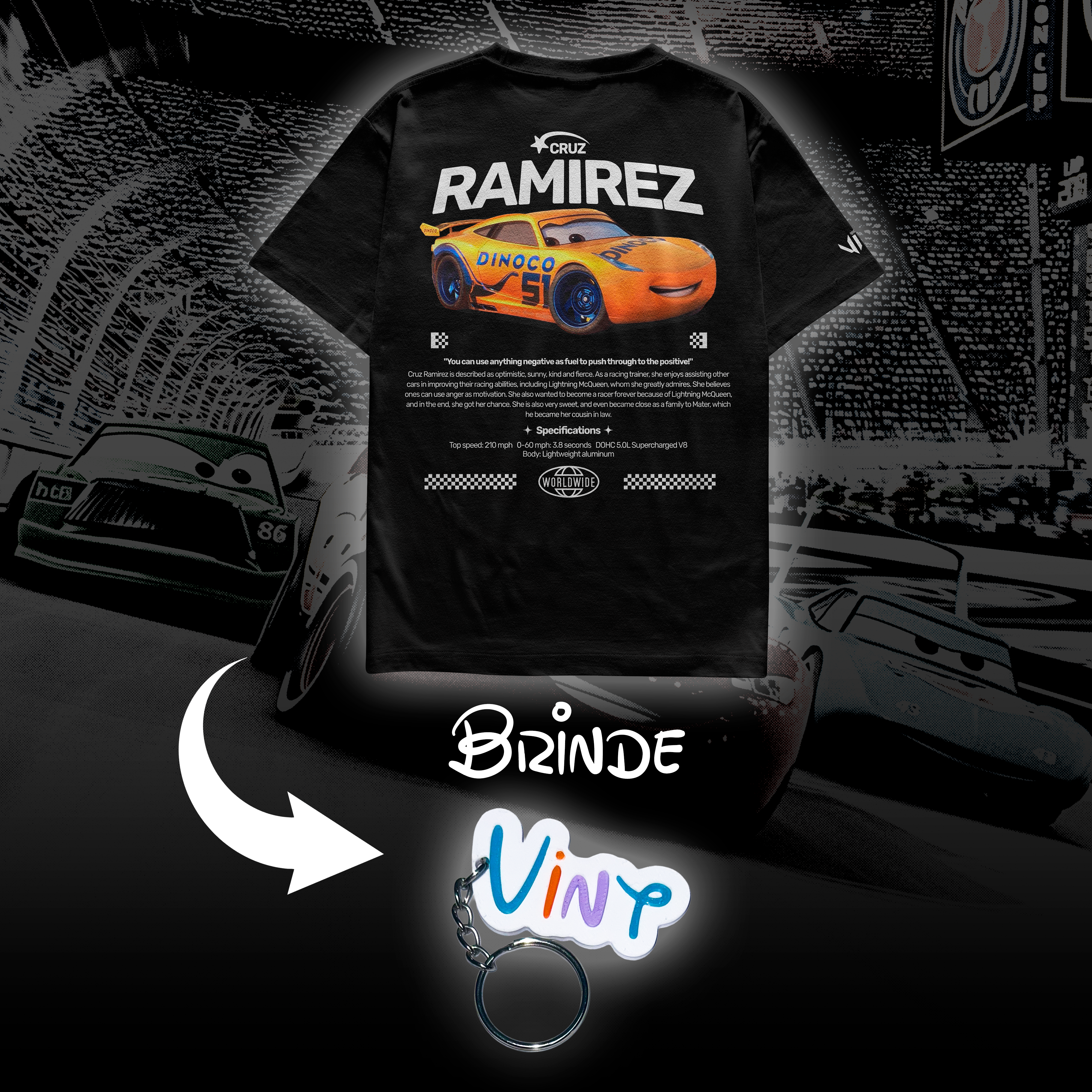 Camiseta Ramirez Cars