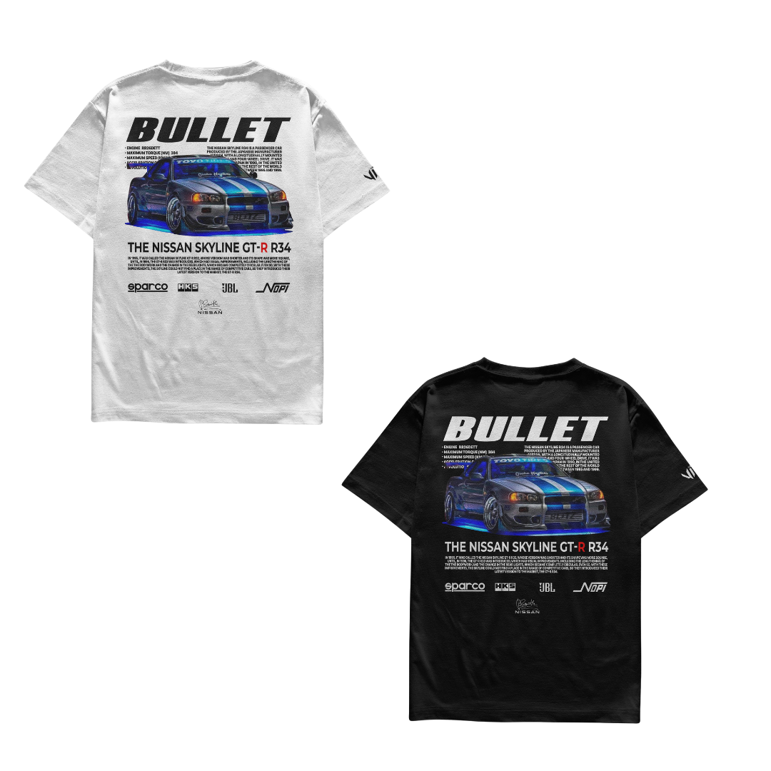 Camisetas Bullet e Bullet