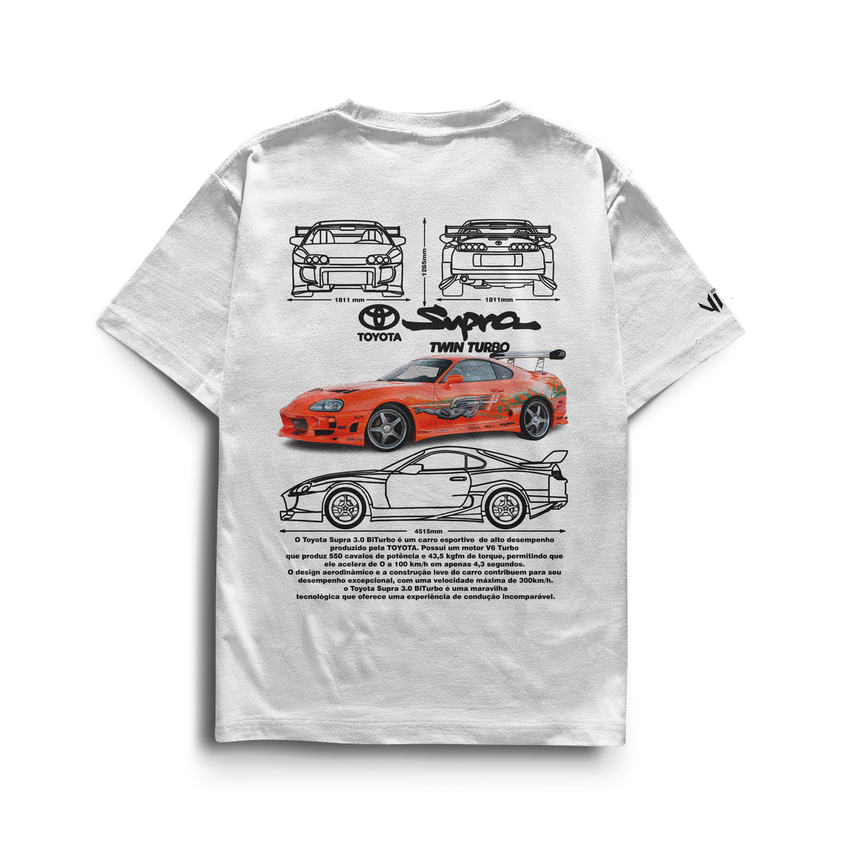 Camiseta Supra Twin Turbo