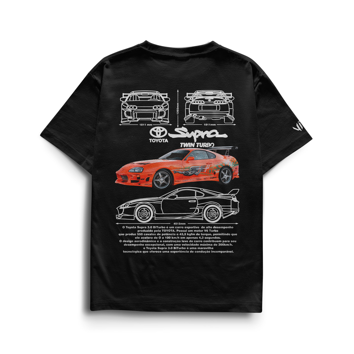 Camiseta Supra Twin Turbo
