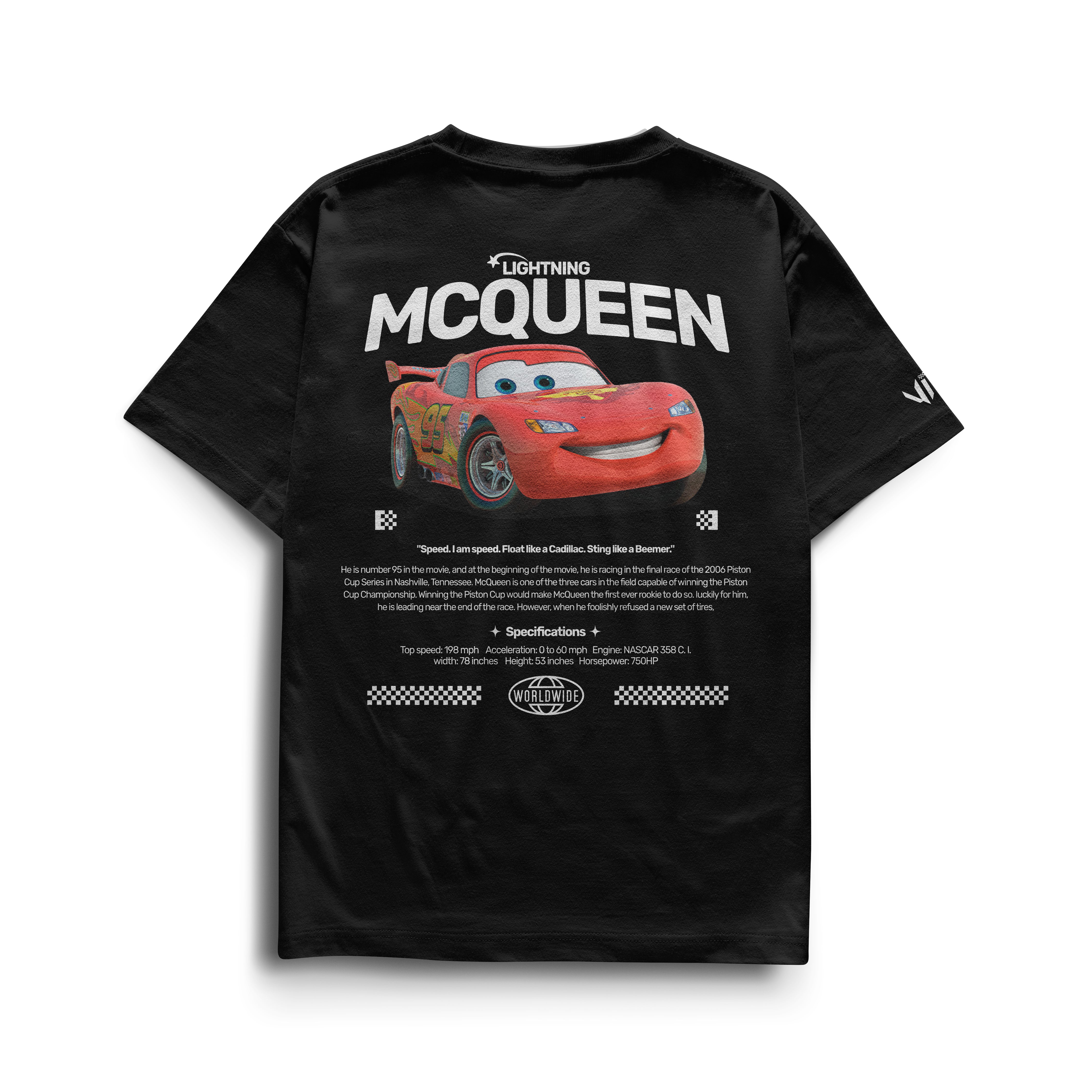 Camiseta McQueen Cars