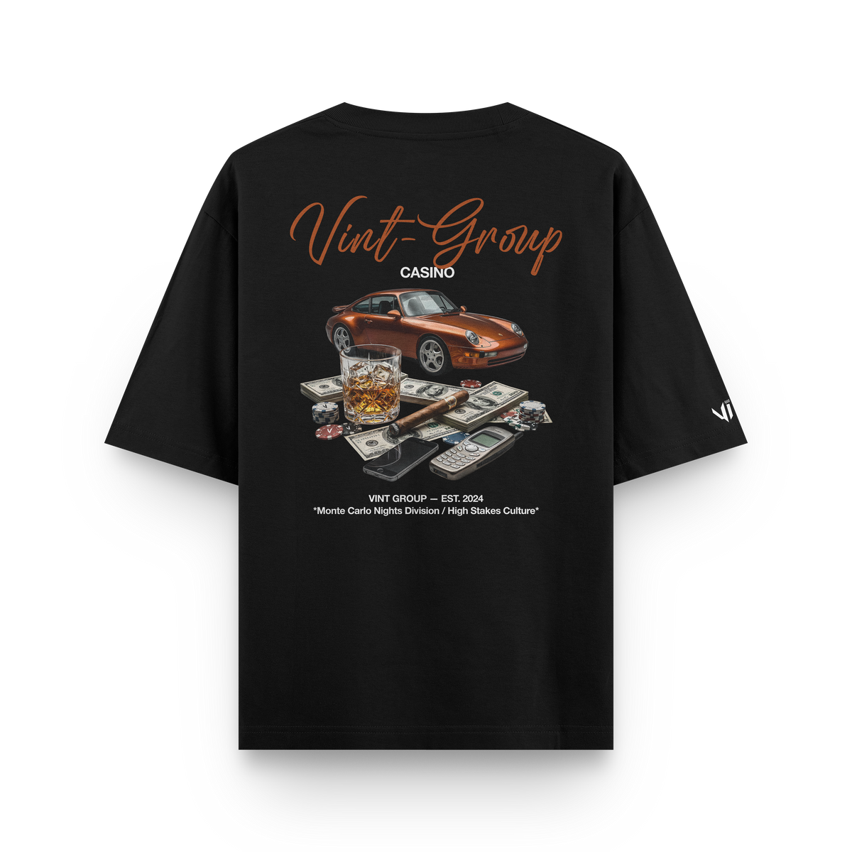 Camiseta Oversized Vint Cassino