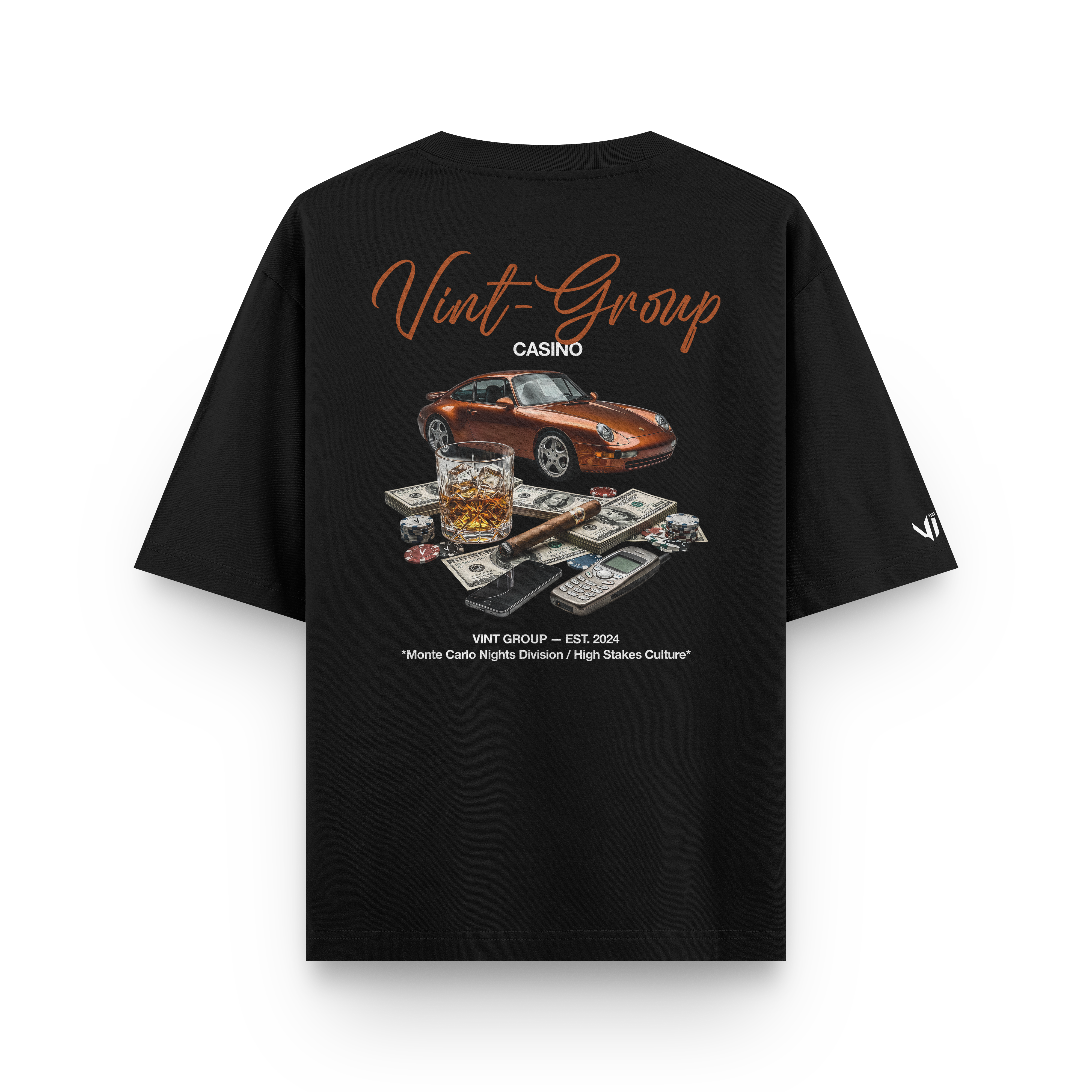 Camiseta Oversized Vint Cassino