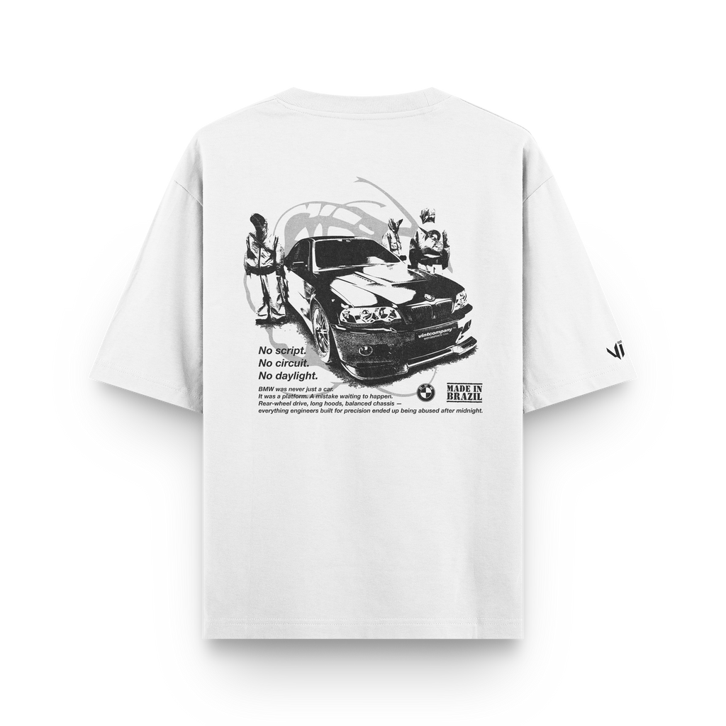Camiseta Oversized BMW Wanted
