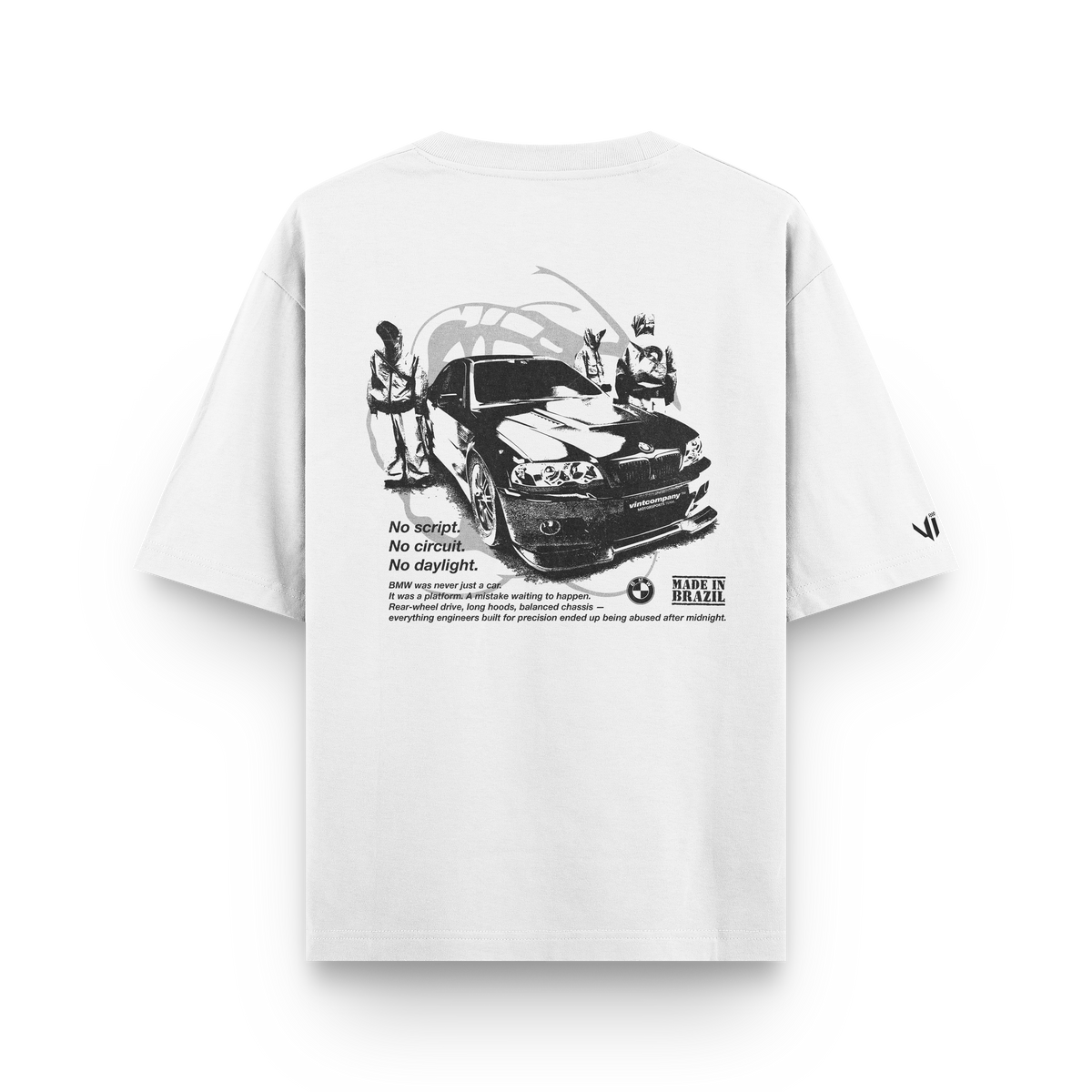 Camiseta Oversized BMW Wanted