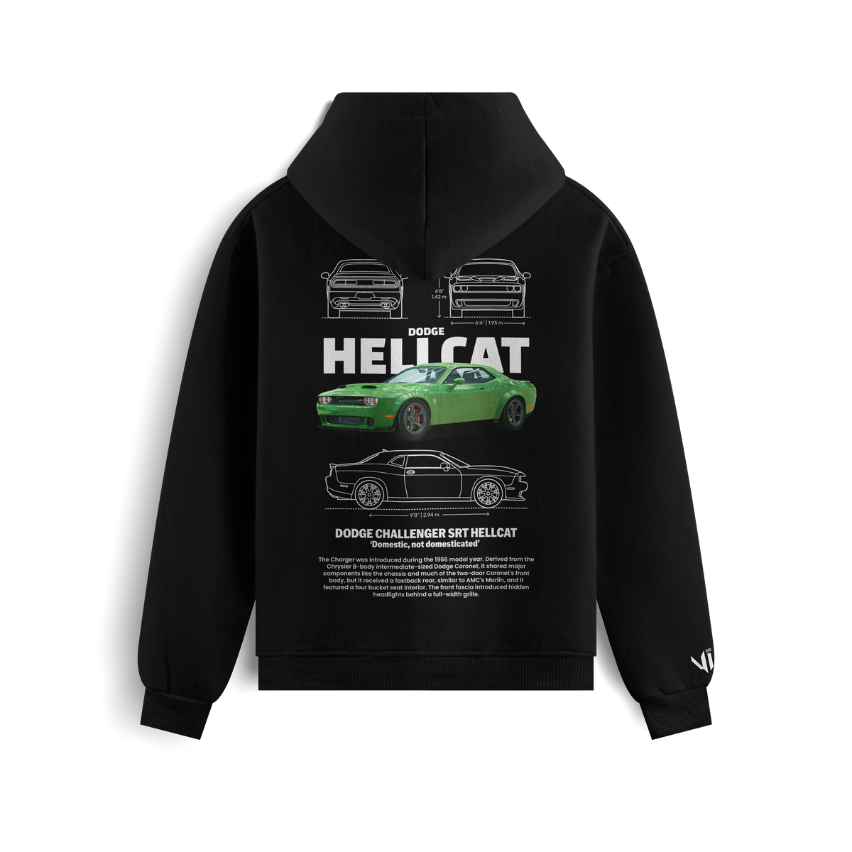 Moletom Dodge Hellcat