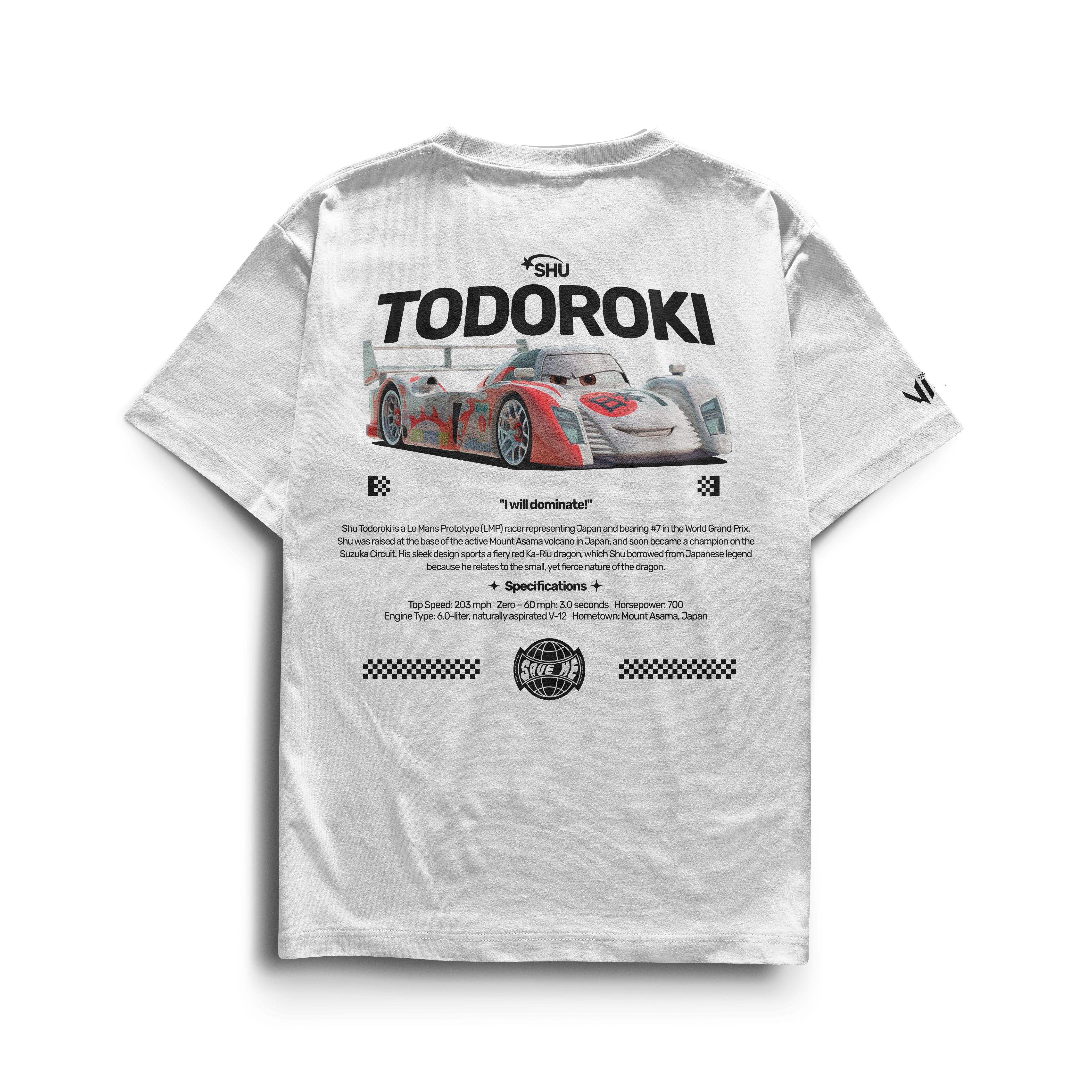 Camiseta Todoroki Cars