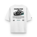 Camiseta Oversized Lewis Hamilton Number 44