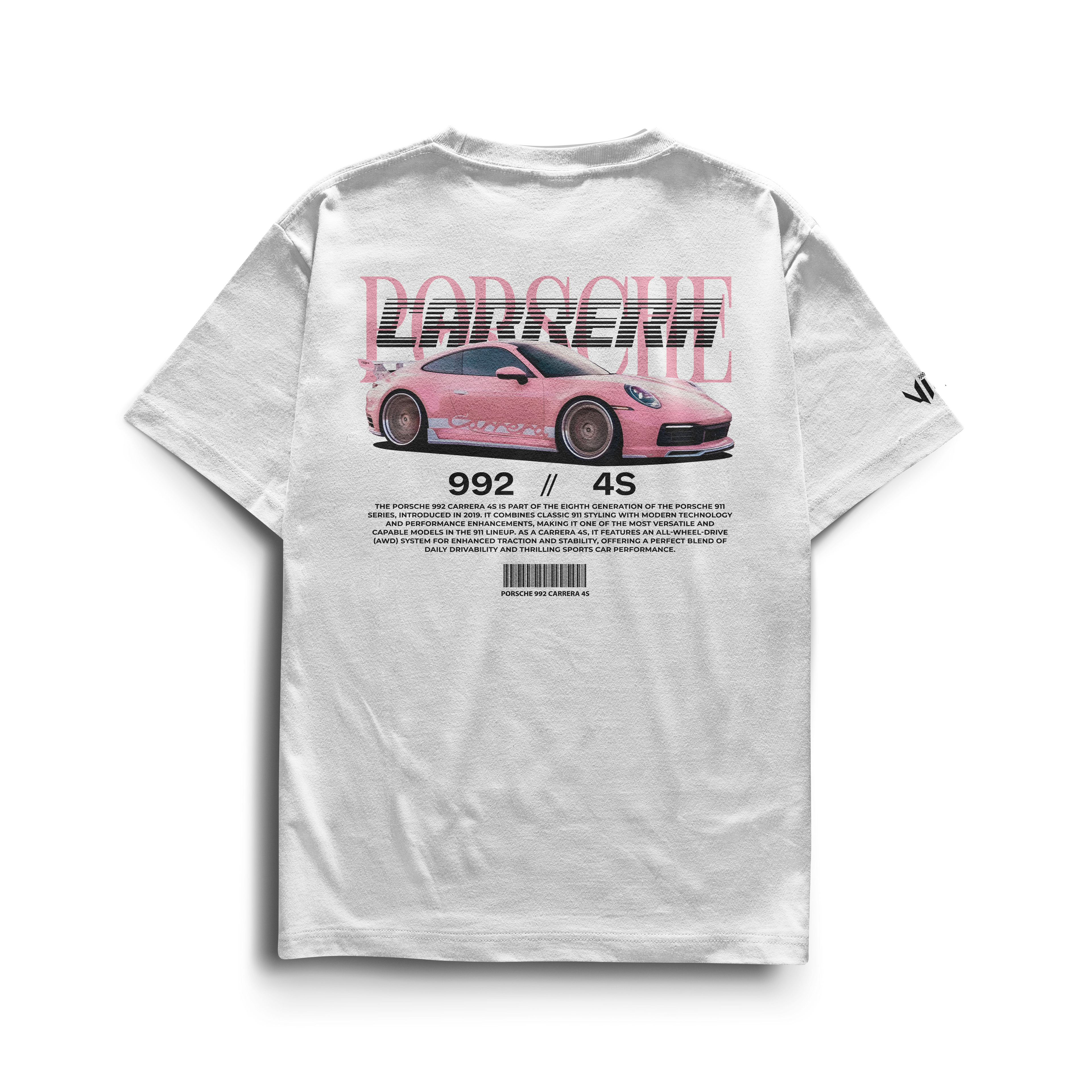 Camiseta Porsche Carrera Pink