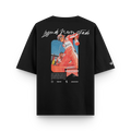 Camiseta Oversized Legends Never Fade