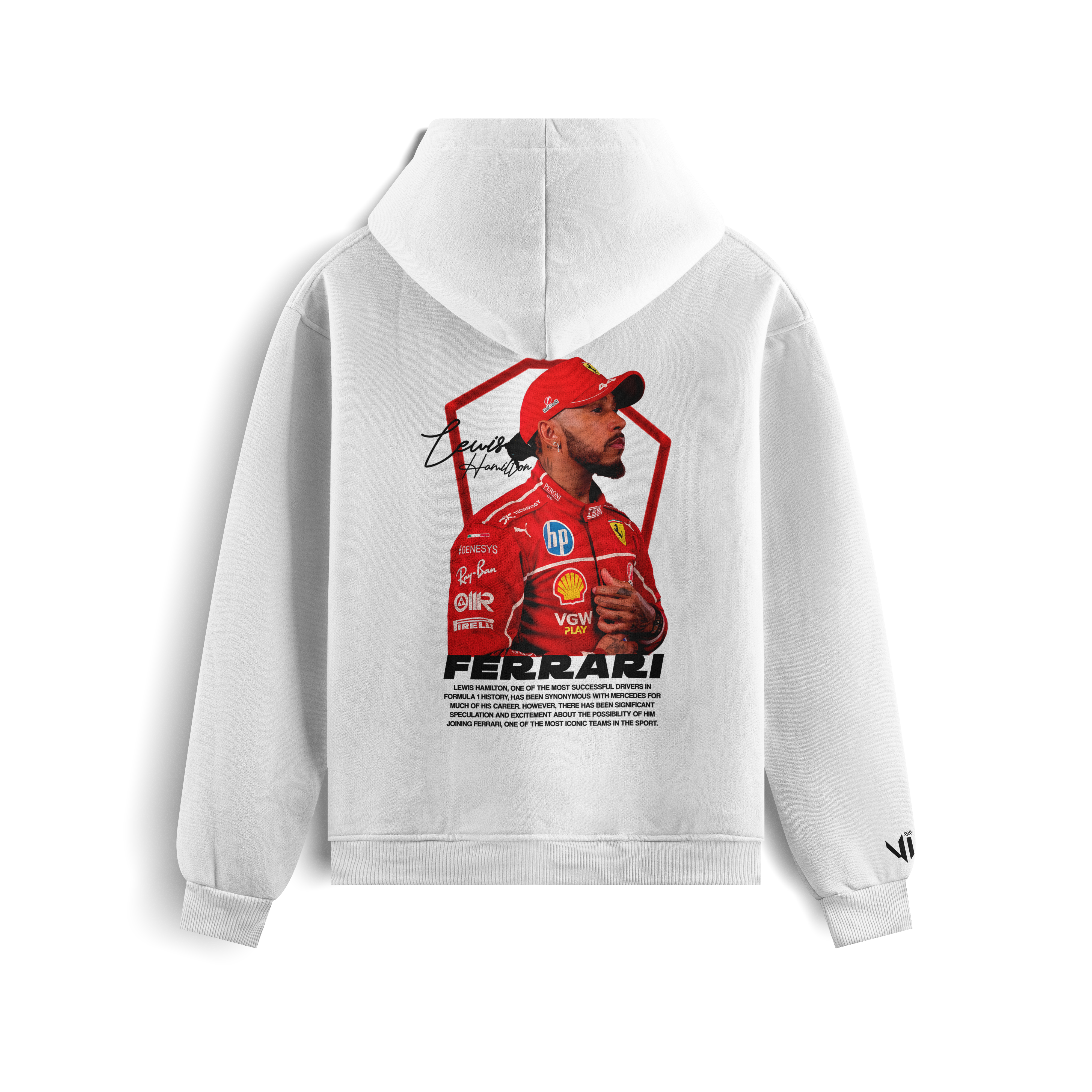 Moletom Lewis Hamilton Ferrari