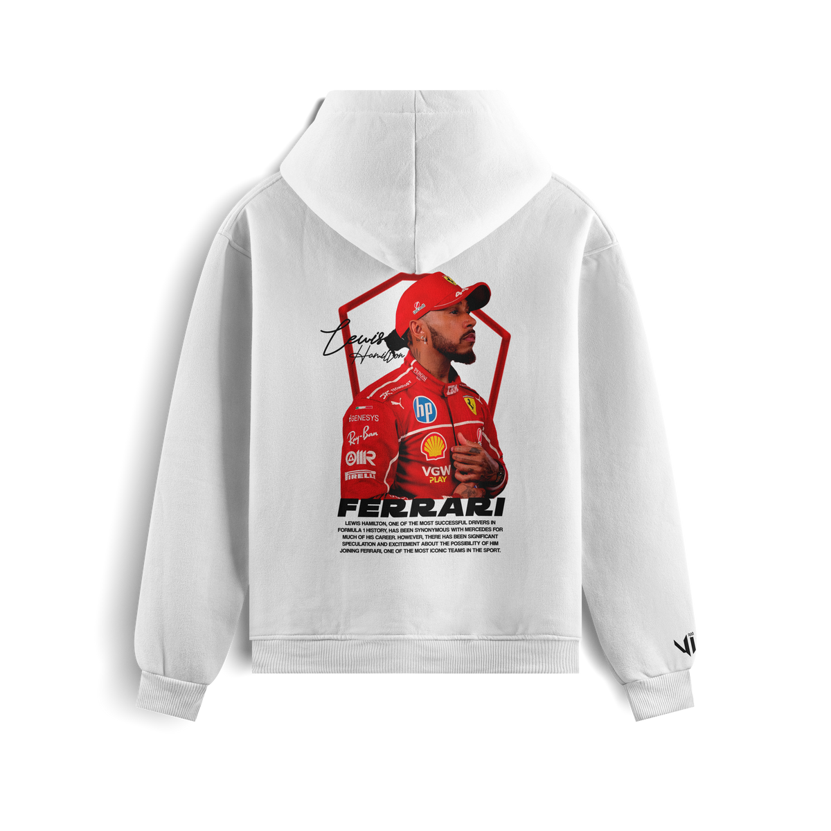 Moletom Lewis Hamilton Ferrari