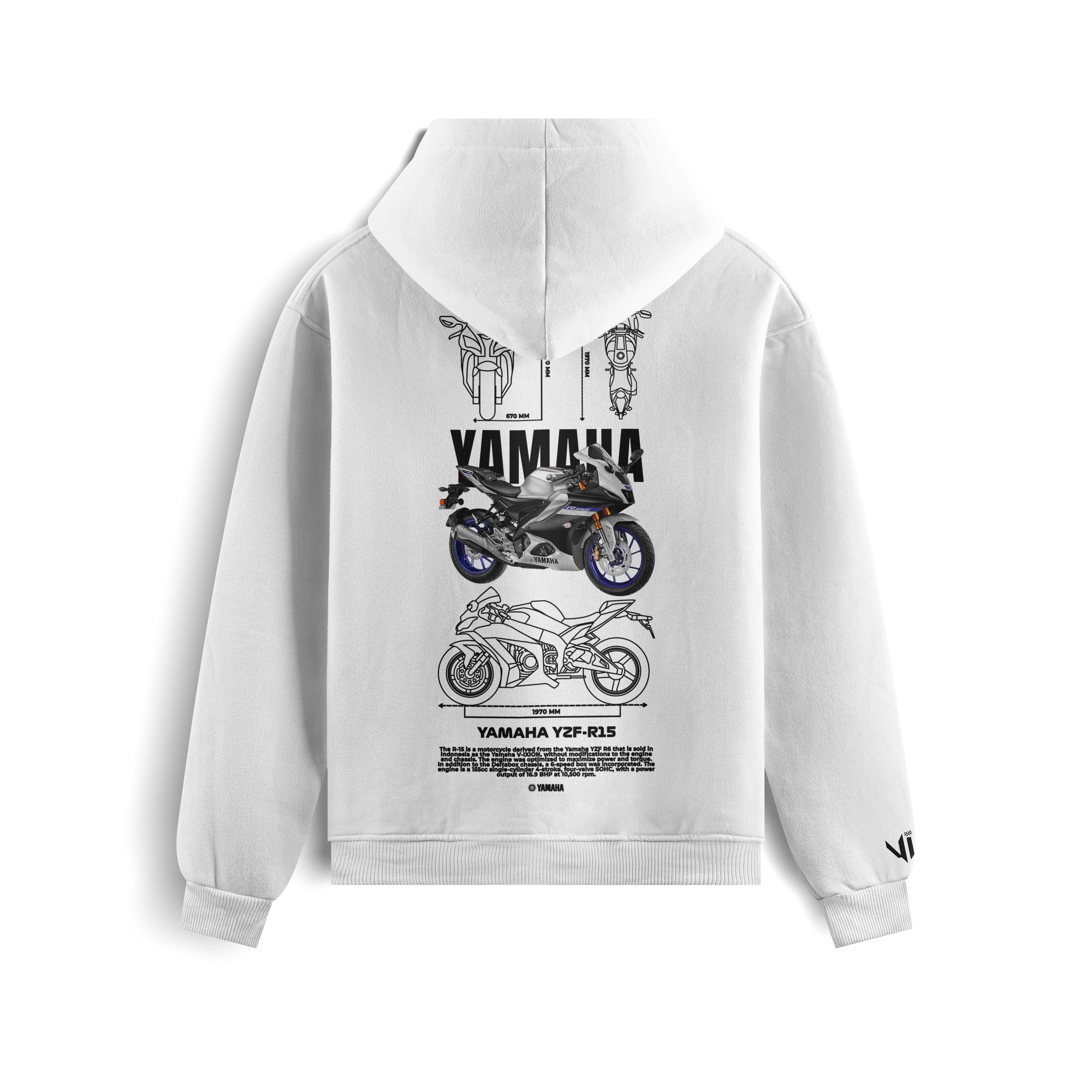 Moletom Yamaha Y2F-R15