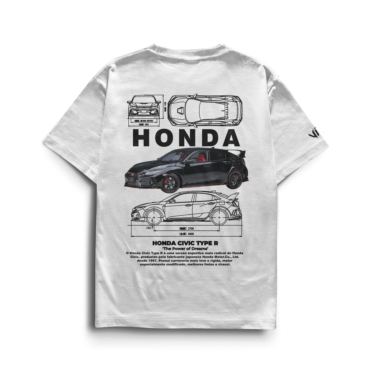 Camiseta Civic Type R