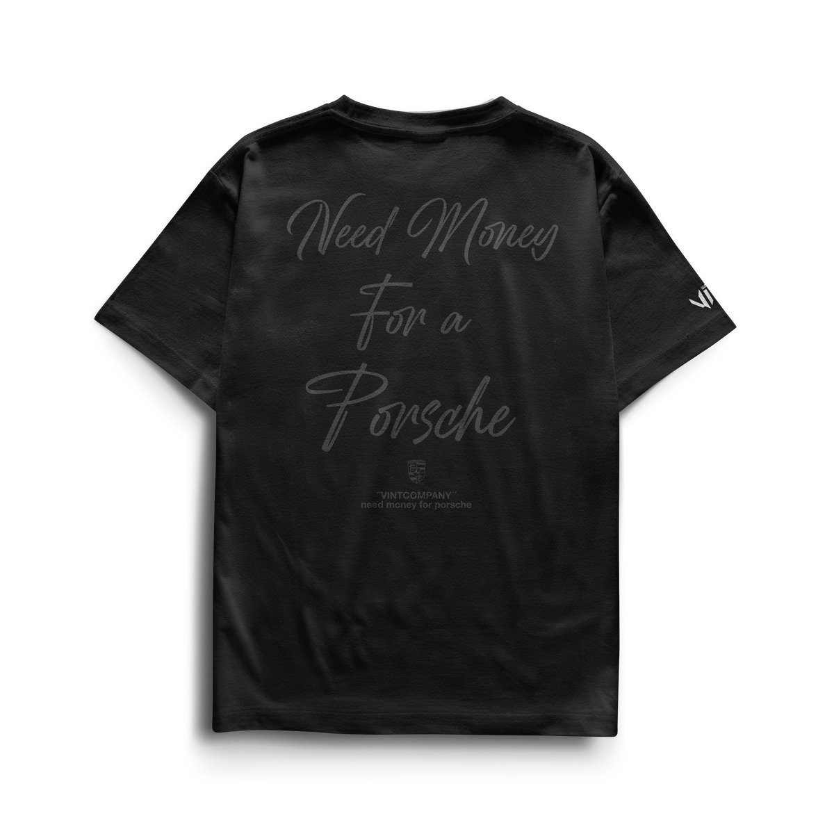 Camiseta Need Money For Porsche Rework