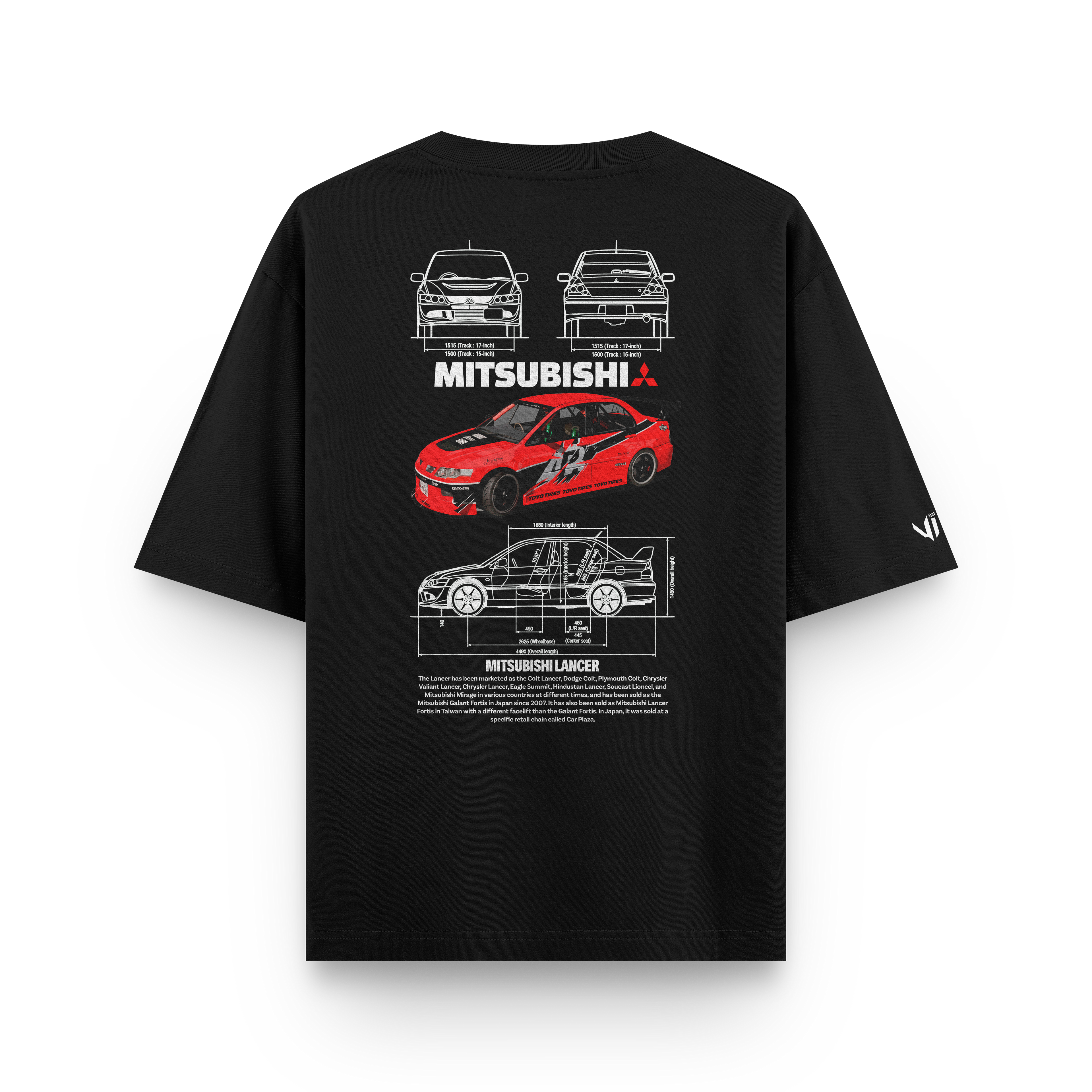 Camiseta Oversized Lancer