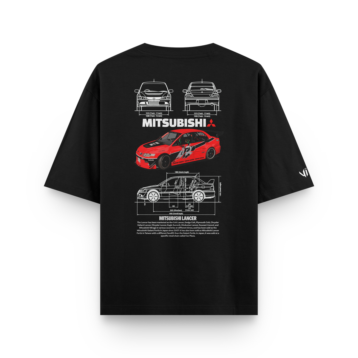 Camiseta Oversized Lancer