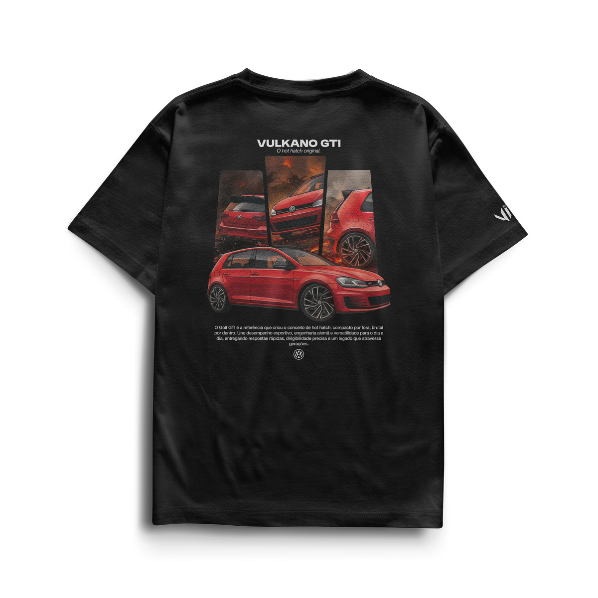 Camiseta Vulkano GTI Cartoon