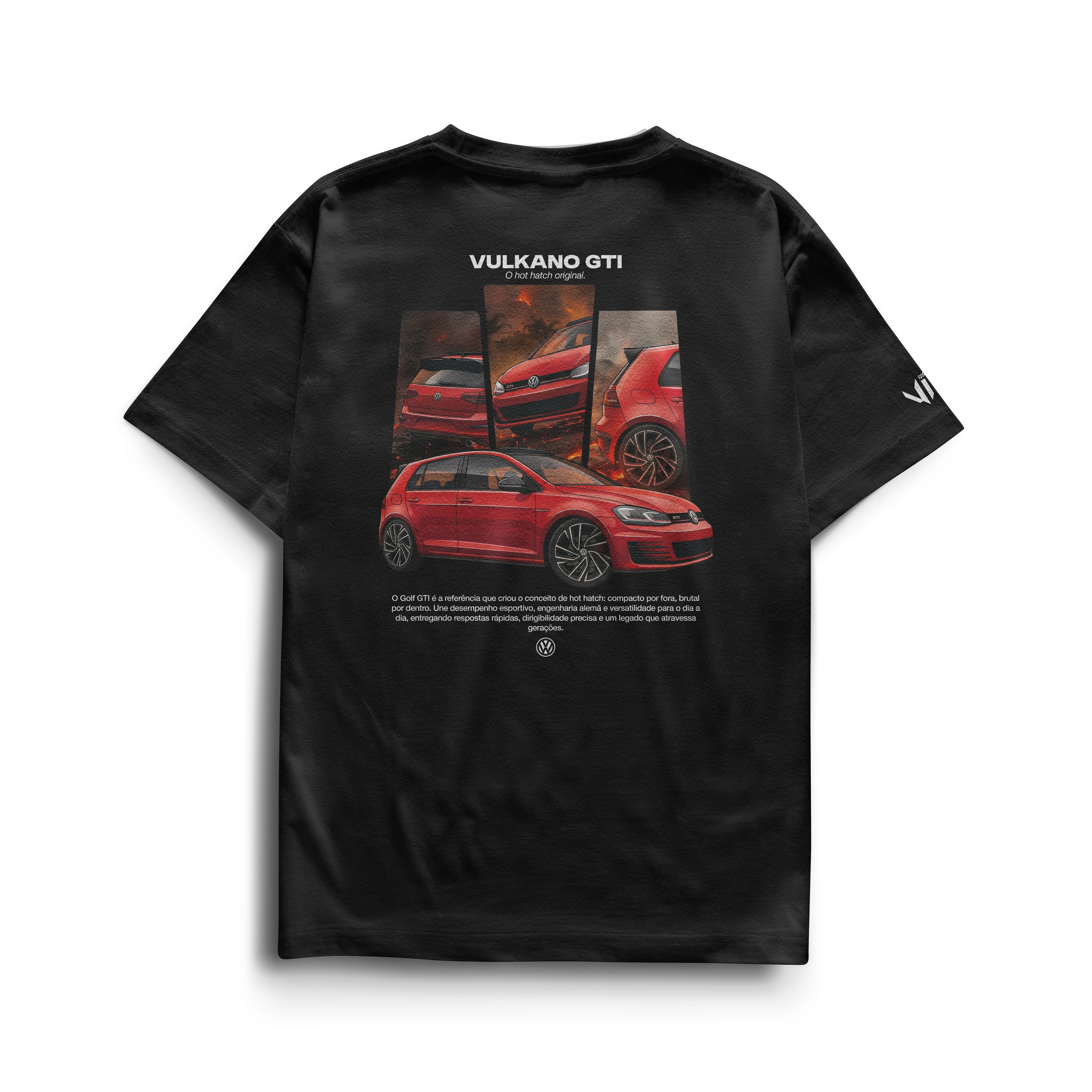 Camiseta Vulkano GTI Cartoon