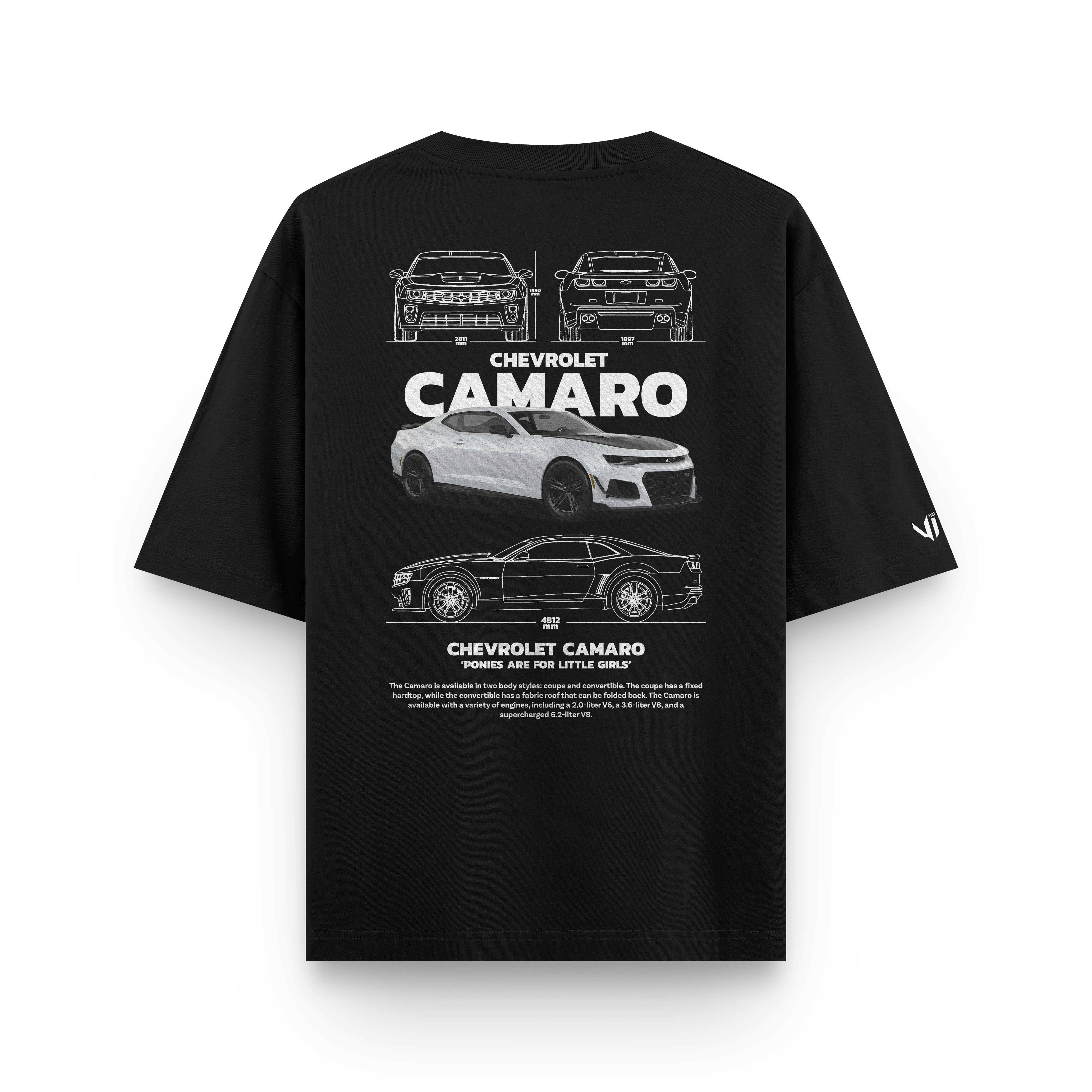 Camiseta Oversized Camaro