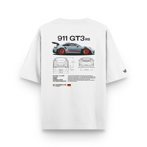Camiseta Oversized Porsche Club