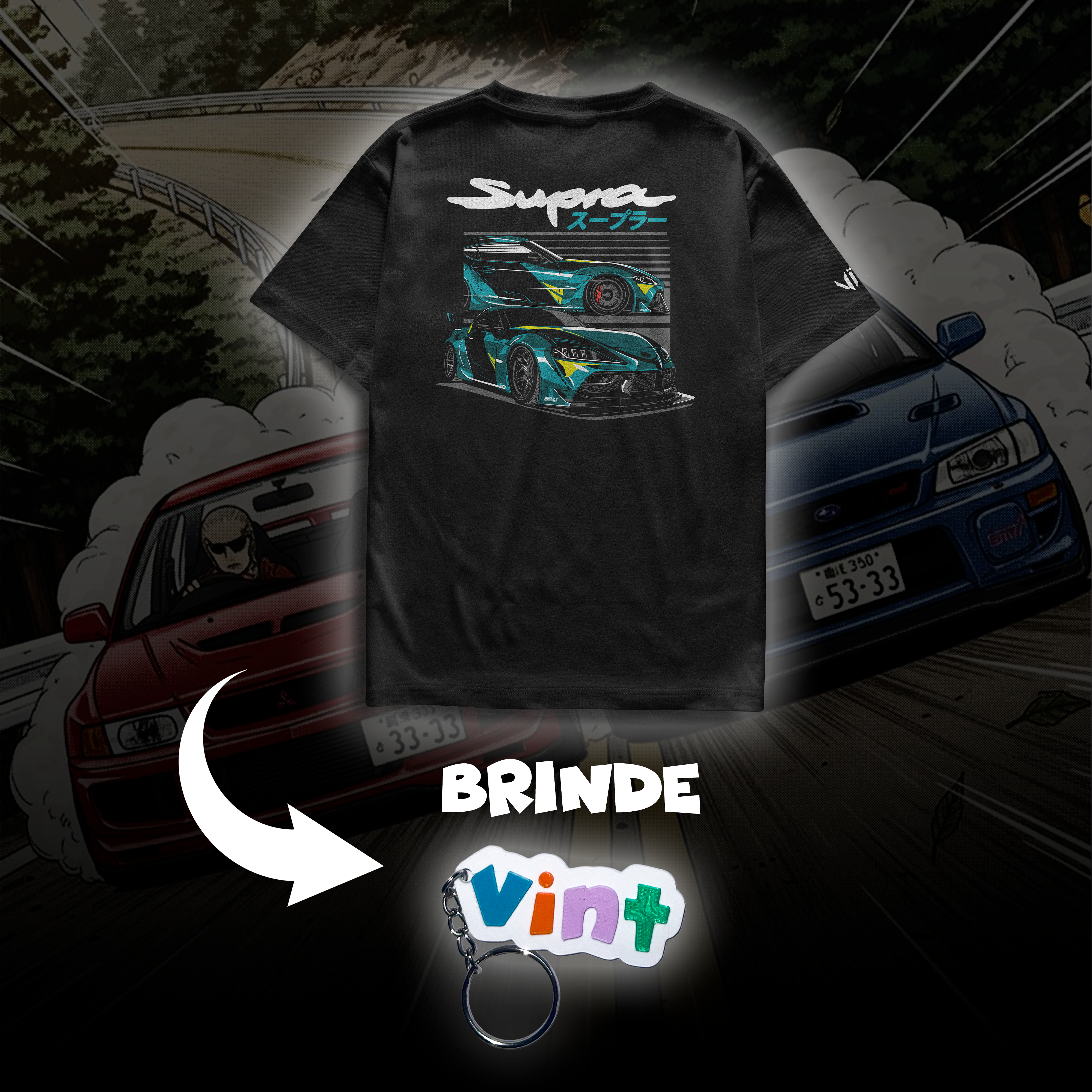Camiseta Supra Cartoon