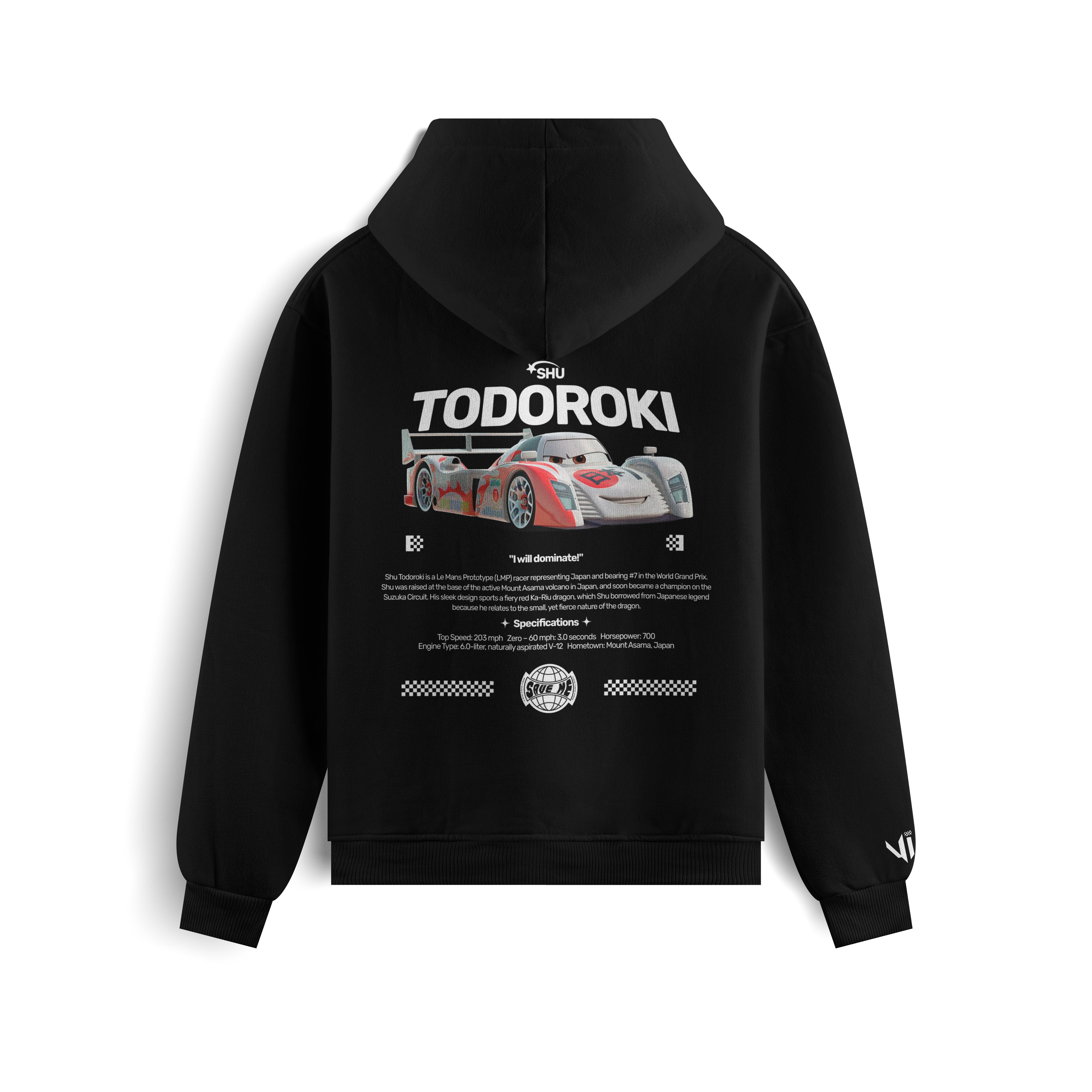 Moletom Todoroki Cars