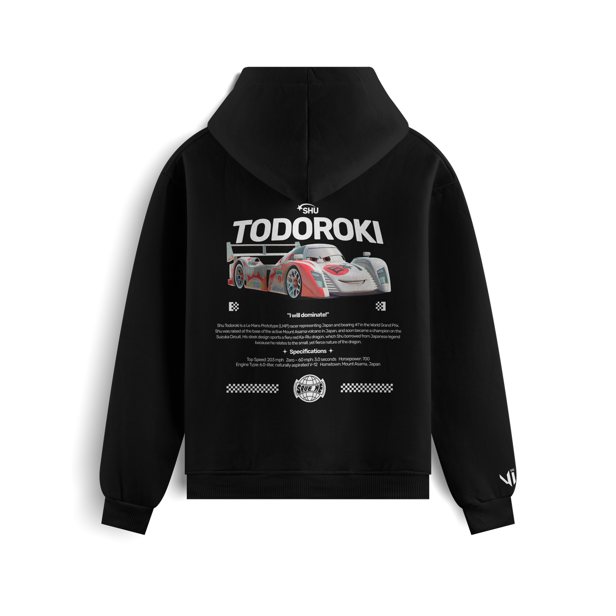 Moletom Todoroki Cars