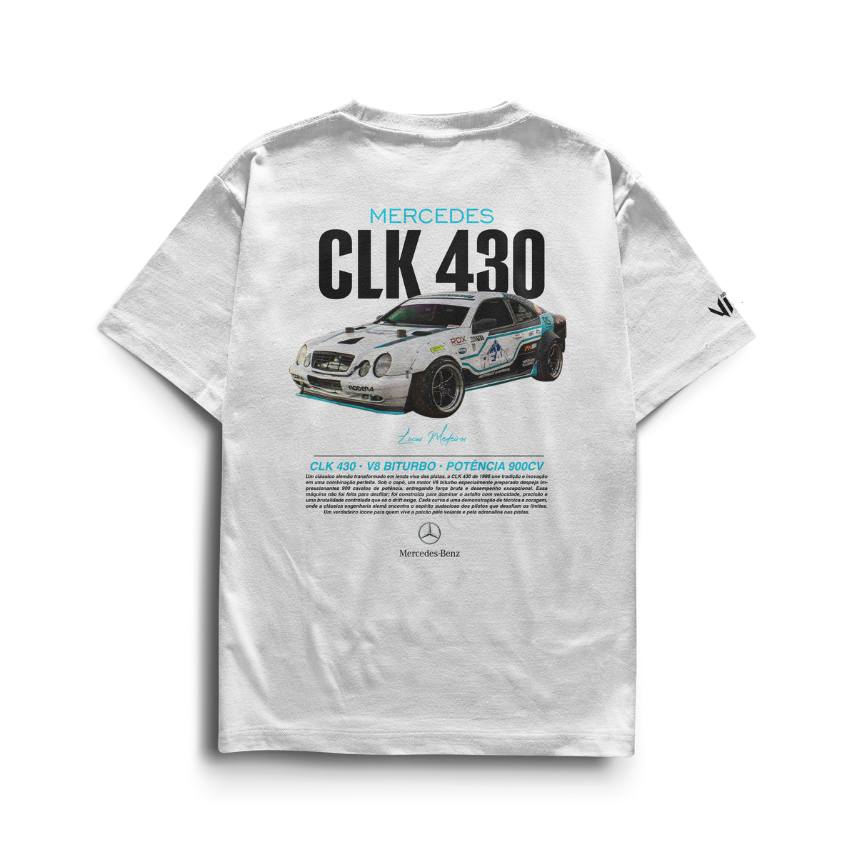 Camiseta Lucas Medeiros V8