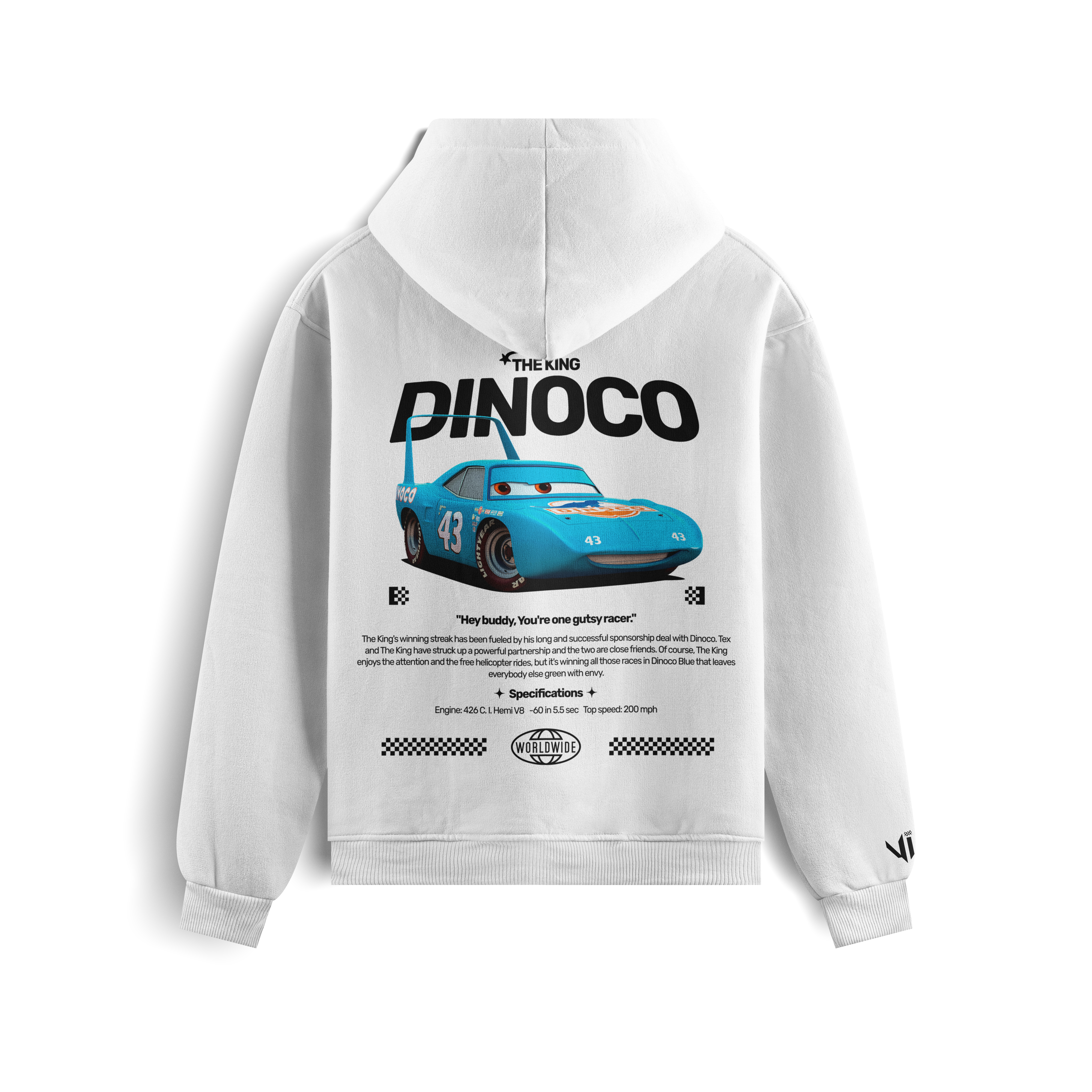 Moletom Dinoco Cars