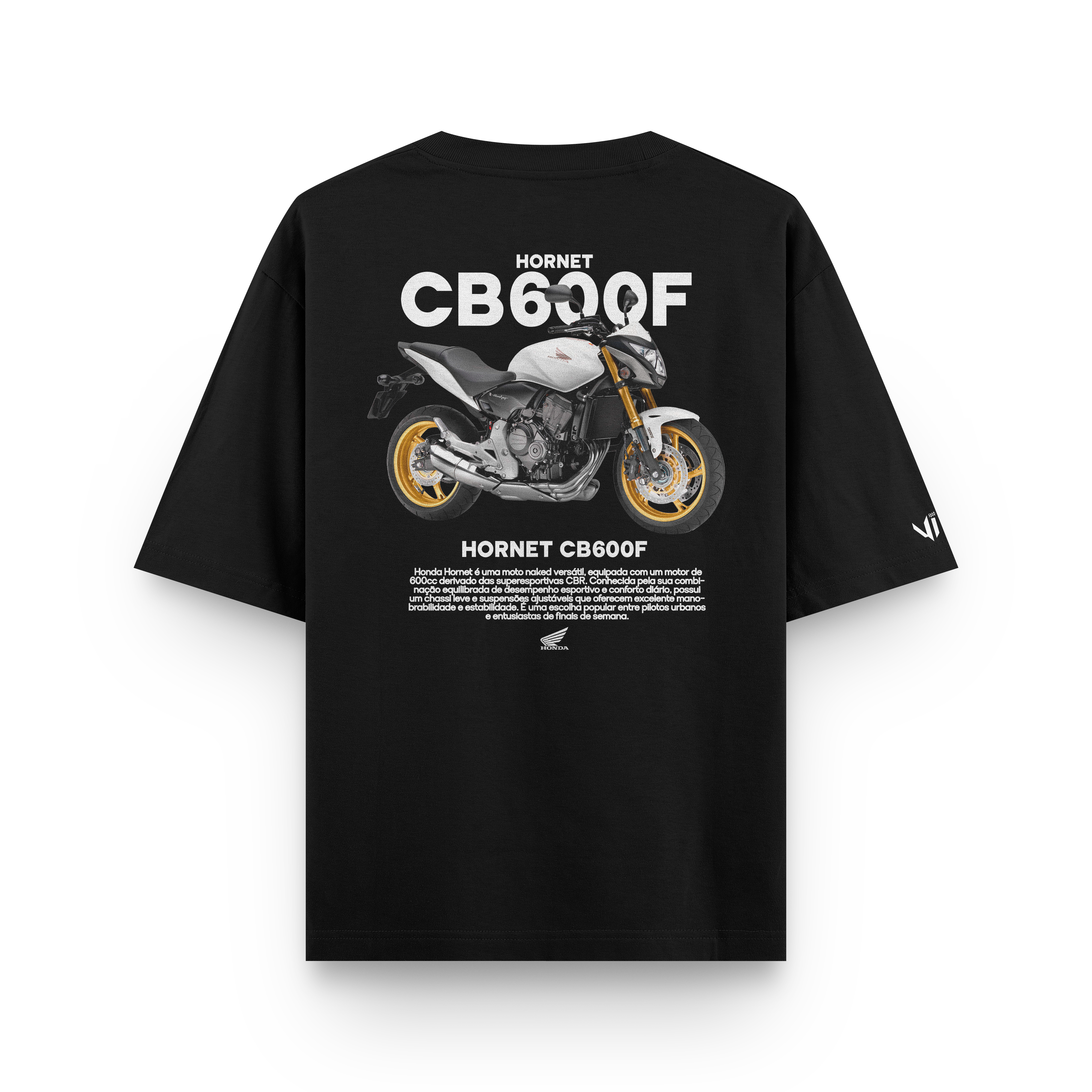 Camiseta Oversized Hornet CB600F