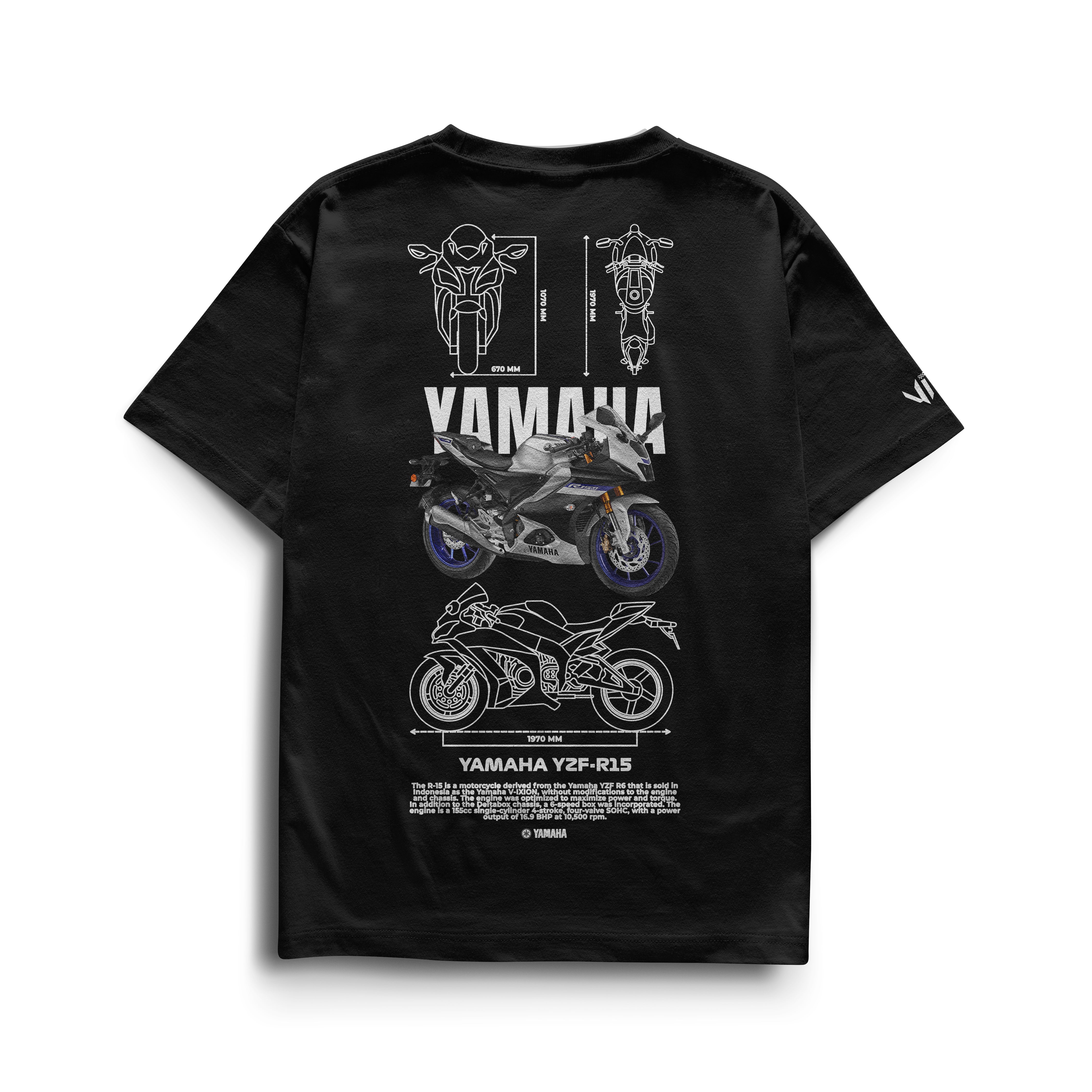 Camiseta Yamaha Y2F-R15