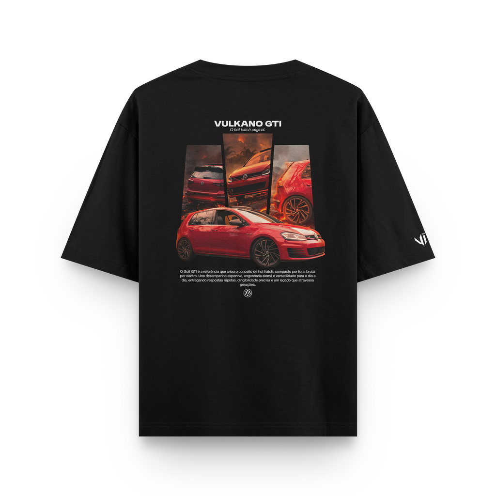 Camiseta Oversized Vulkano GTI