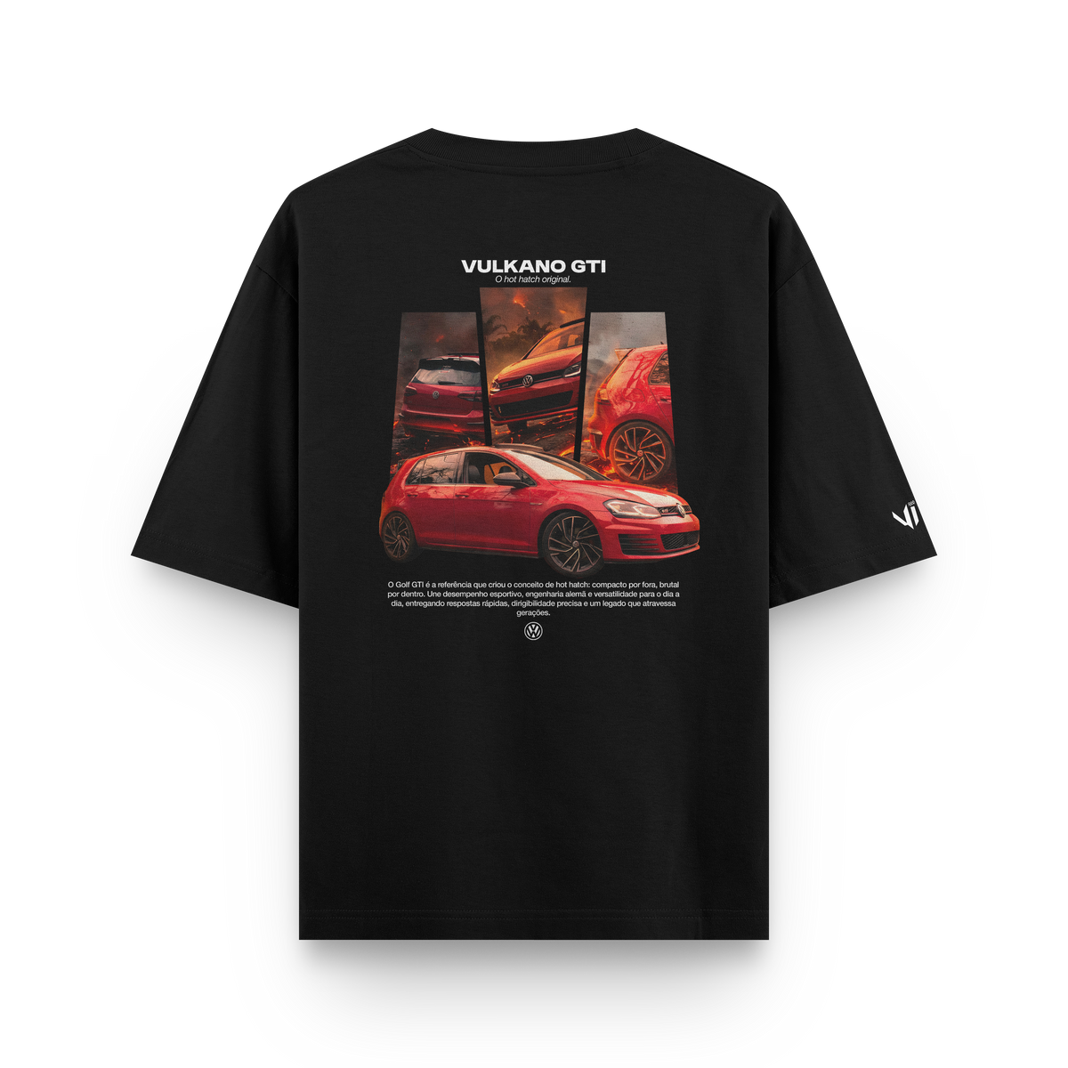 Camiseta Oversized Vulkano GTI