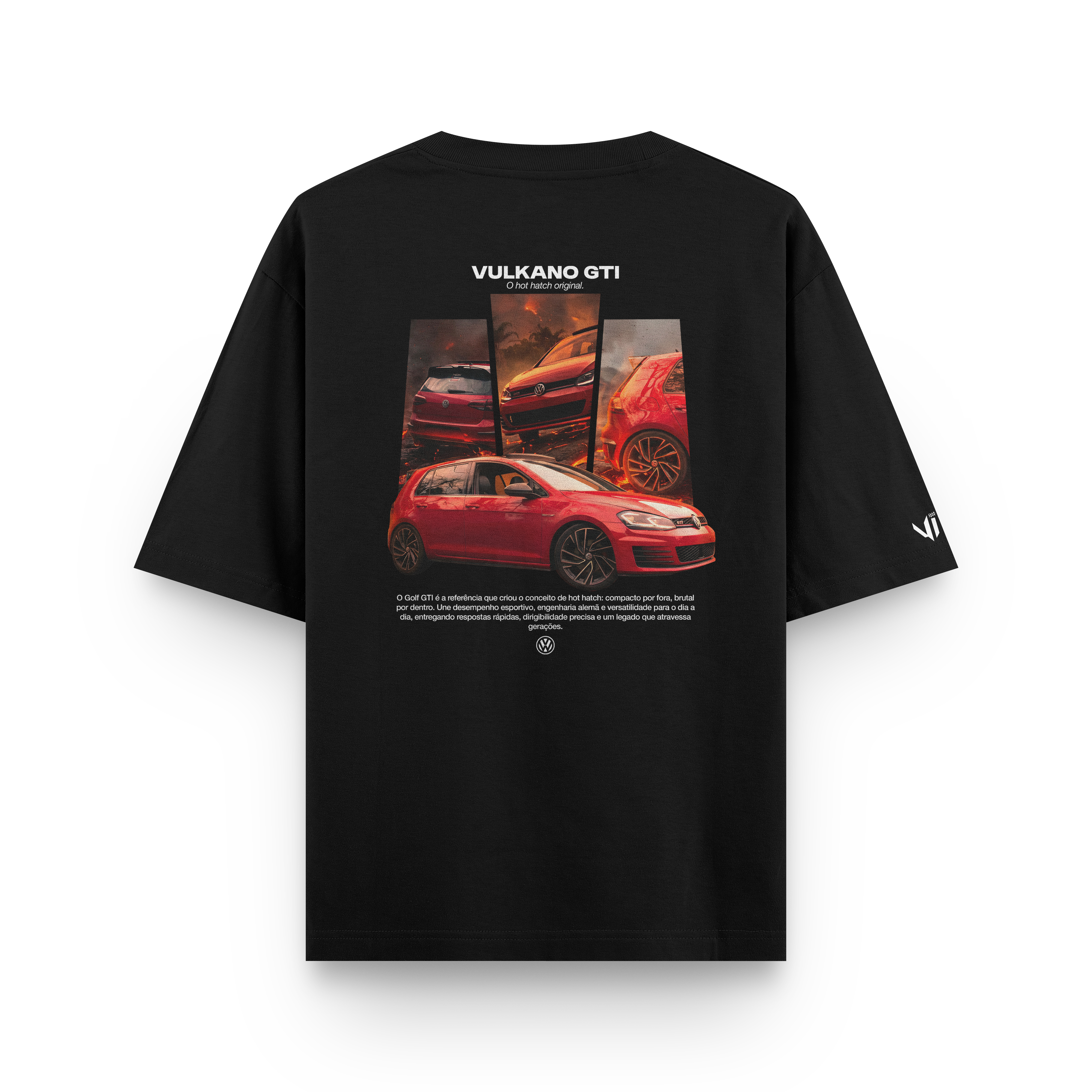 Camiseta Oversized Vulkano GTI
