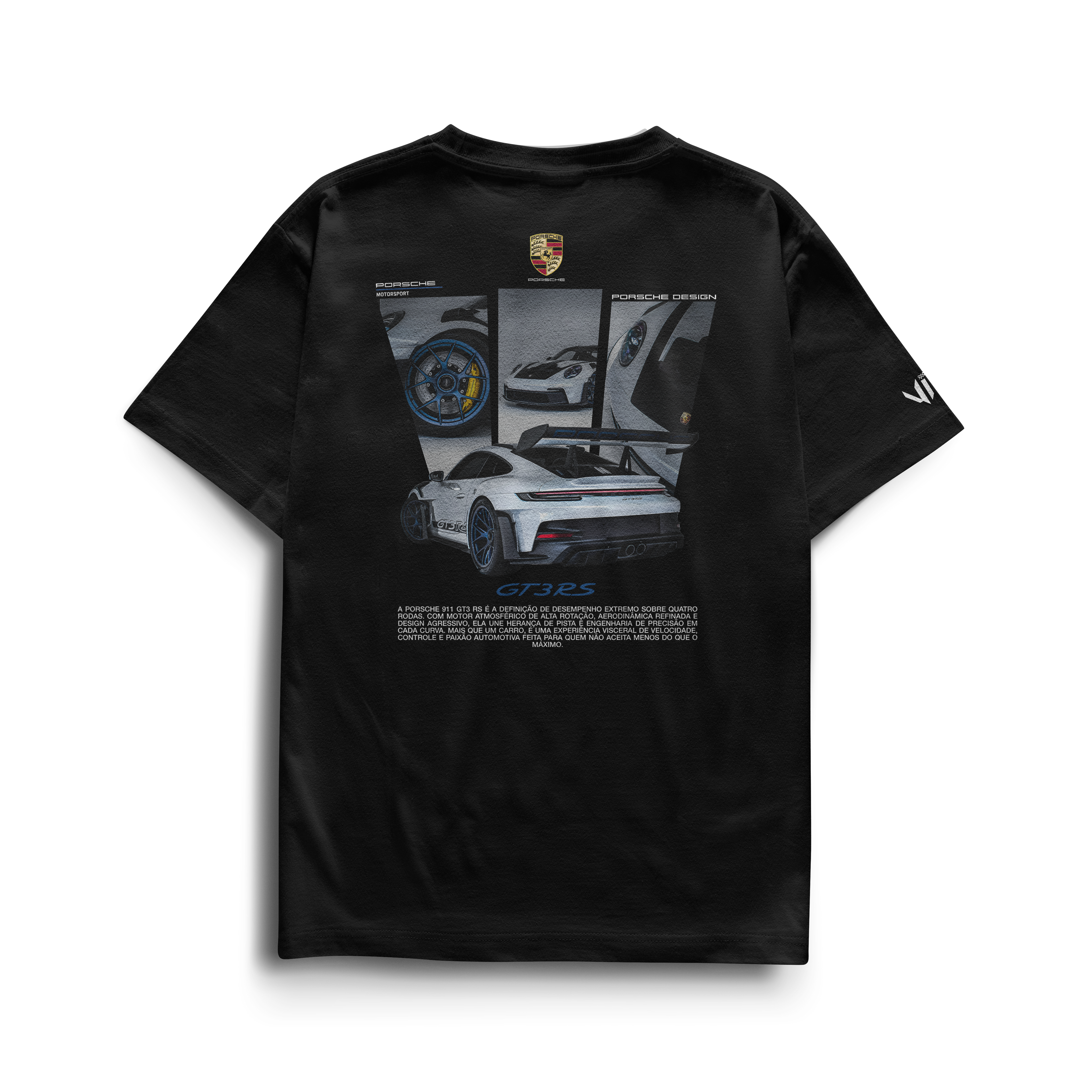 Camiseta Porsche Blue GT3rs