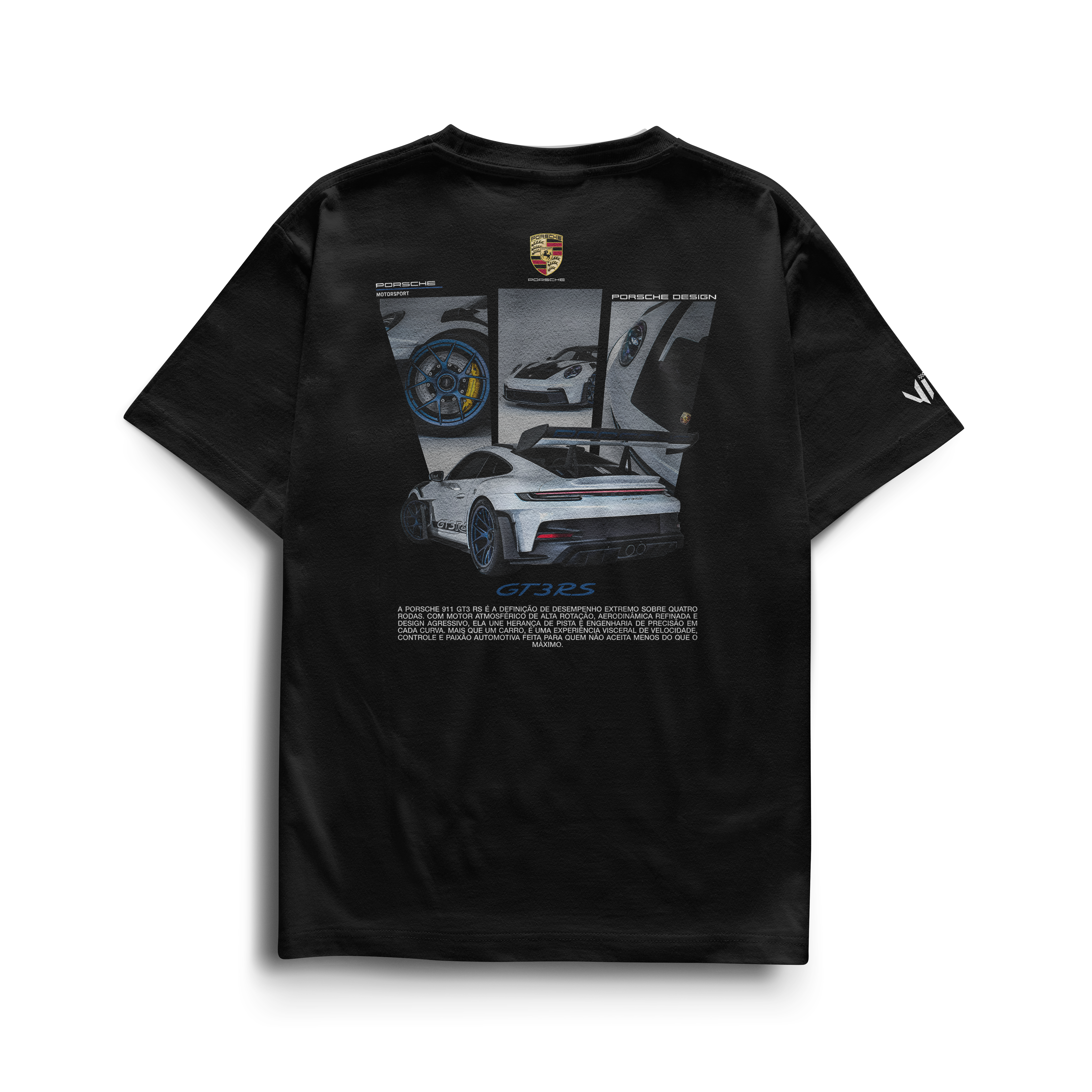 Camiseta Porsche Blue GT3rs