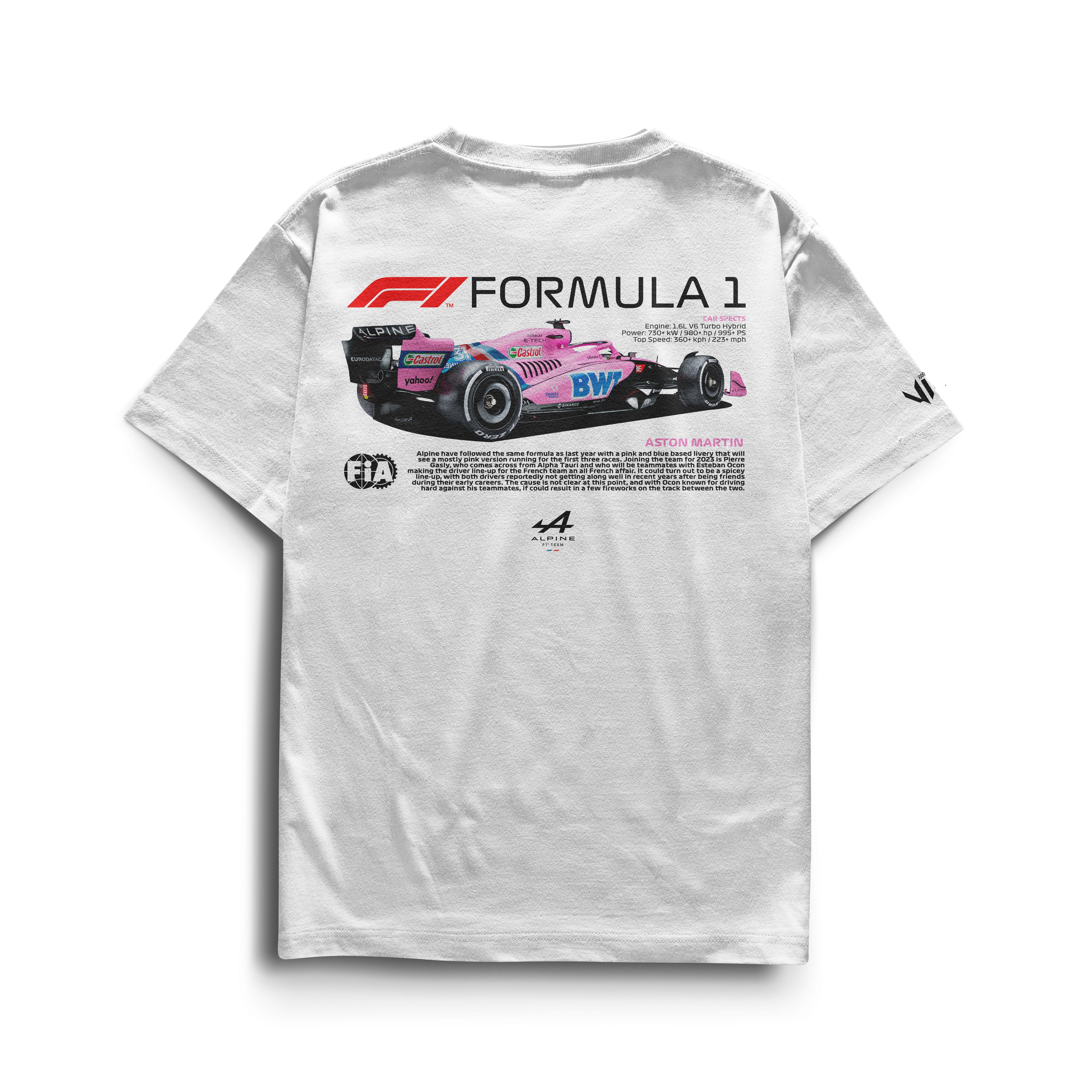 Camiseta Aston Martin F1 Pink