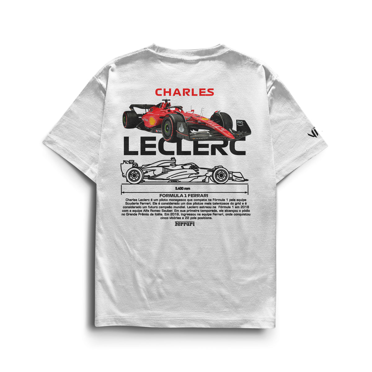 Camiseta Charles Leclerc F1